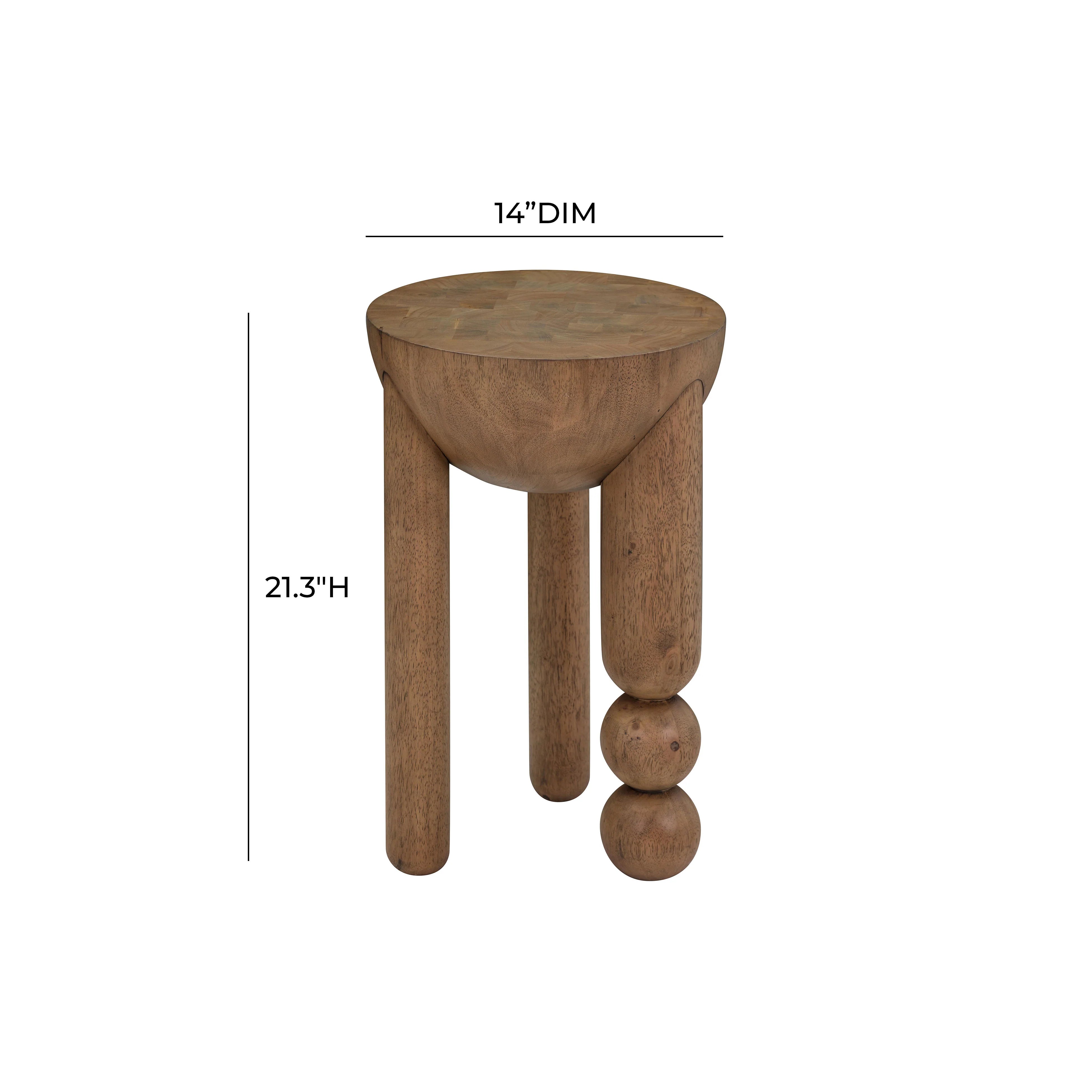 Morse Wooden Accent Table