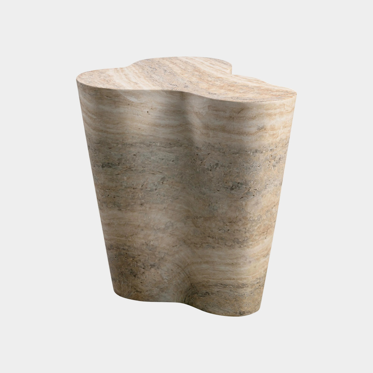 Table d'appoint haute en fausse dalle