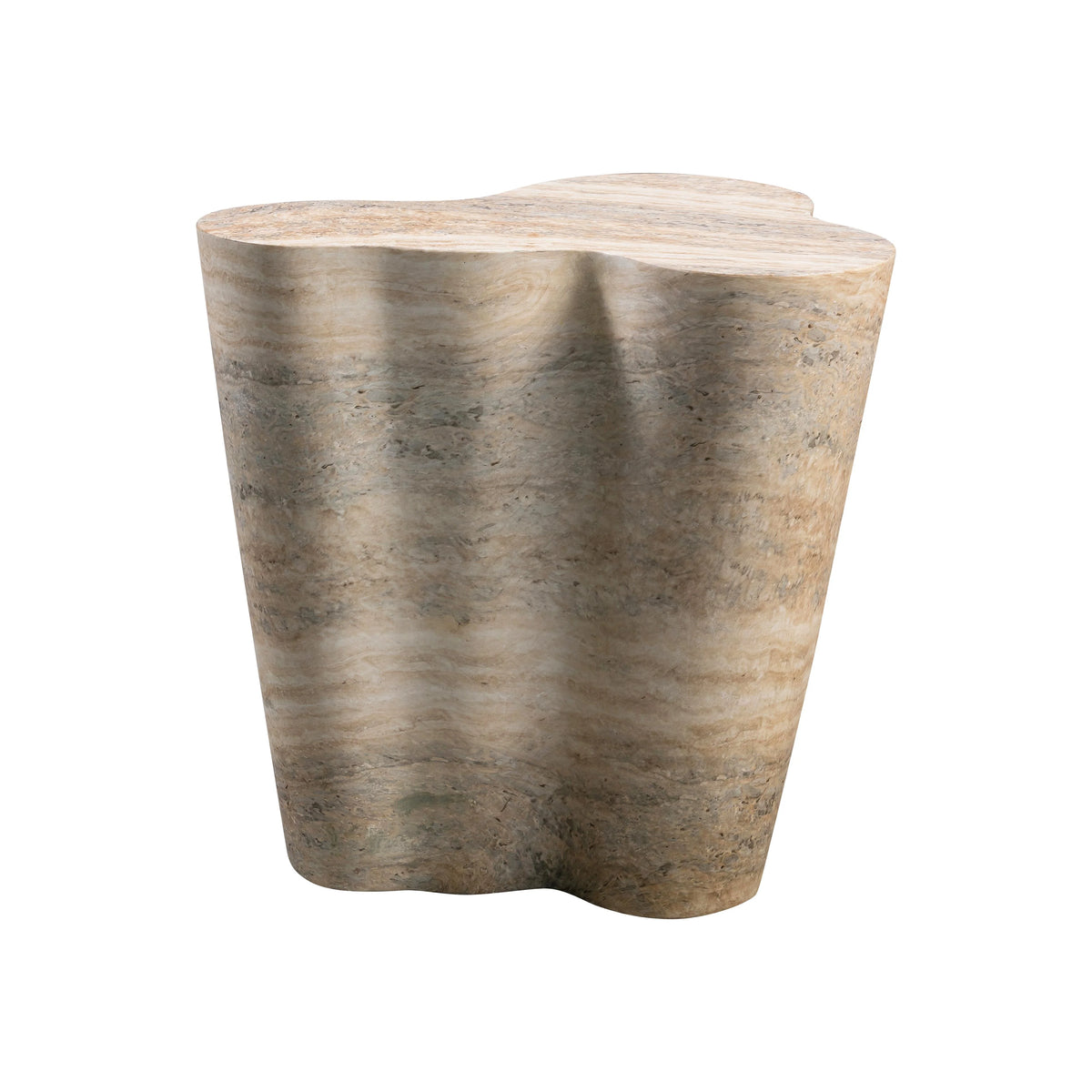 Table d'appoint haute en fausse dalle