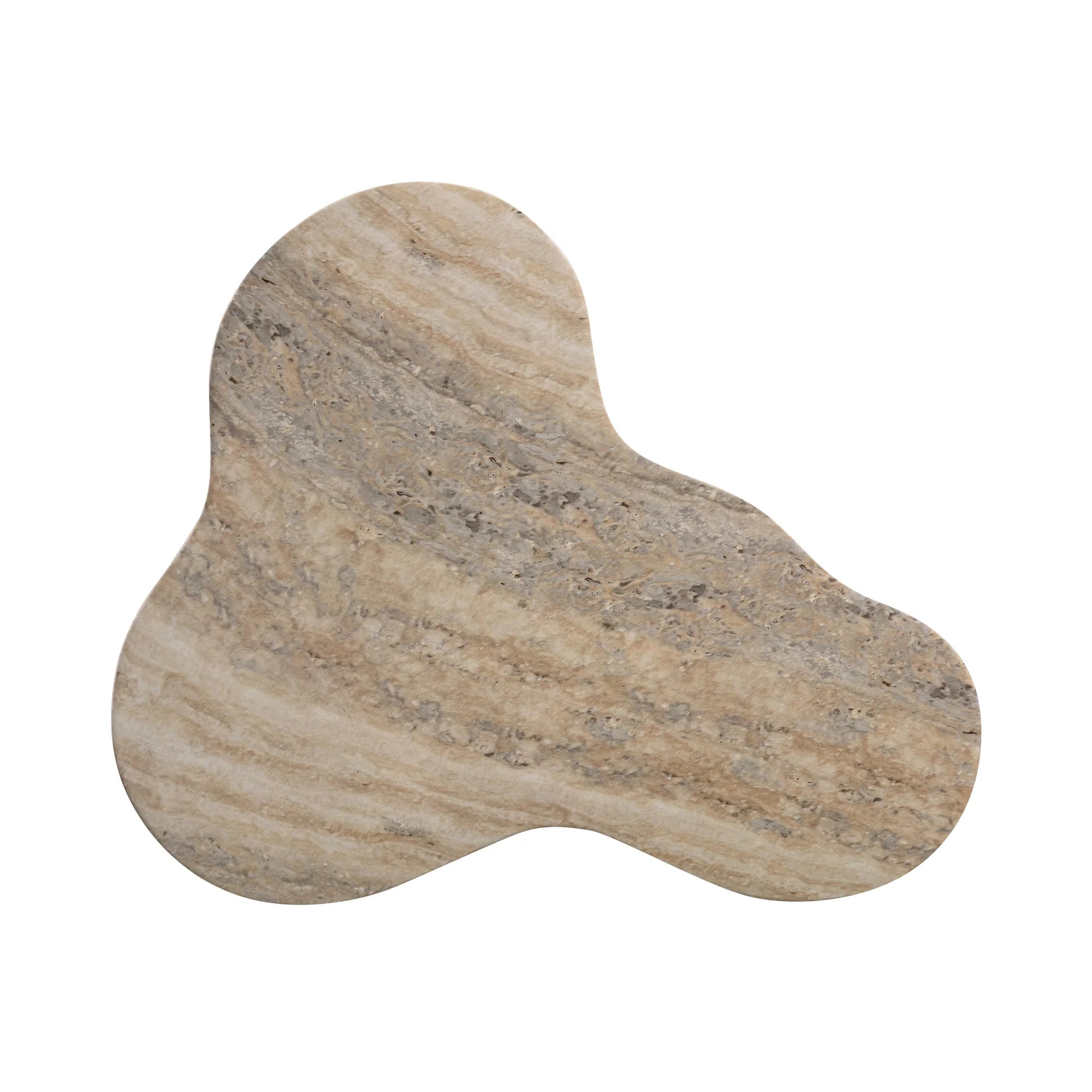 Slab Faux Tall Side Table