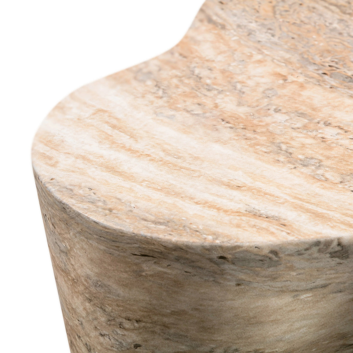 Table d'appoint haute en fausse dalle