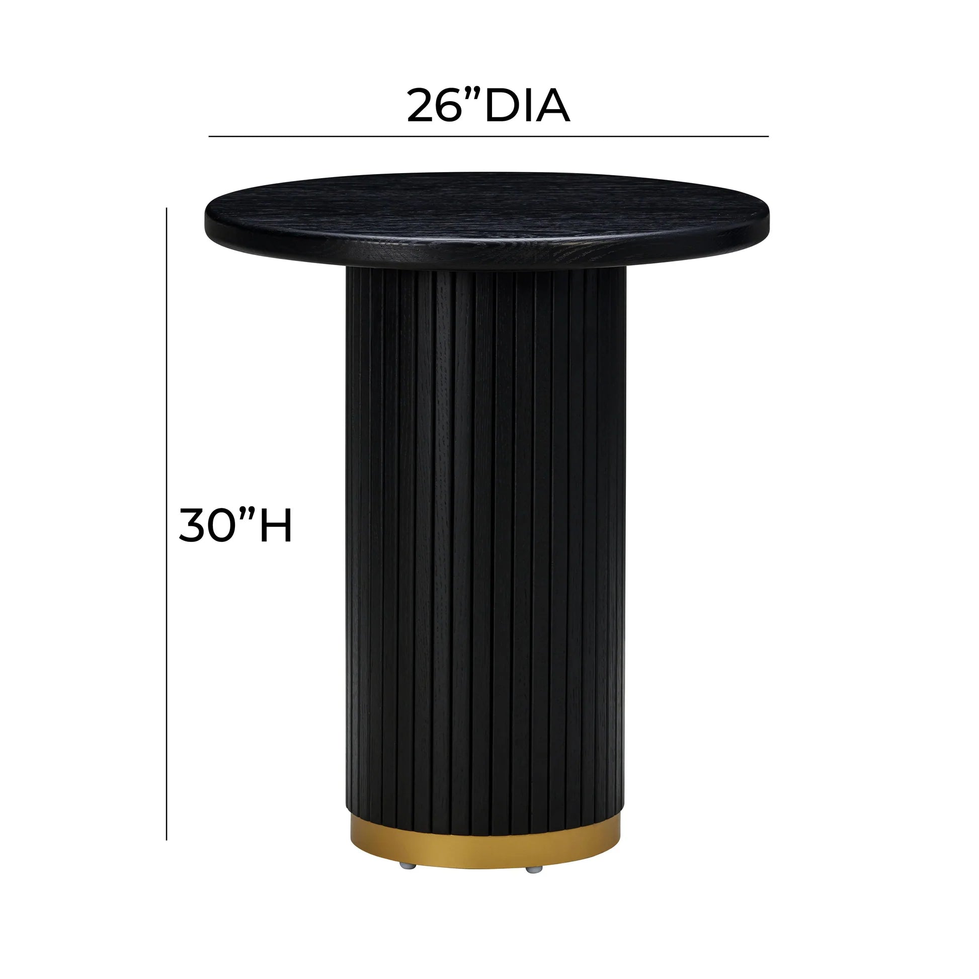 Table d'entrée en chêne Chelsa