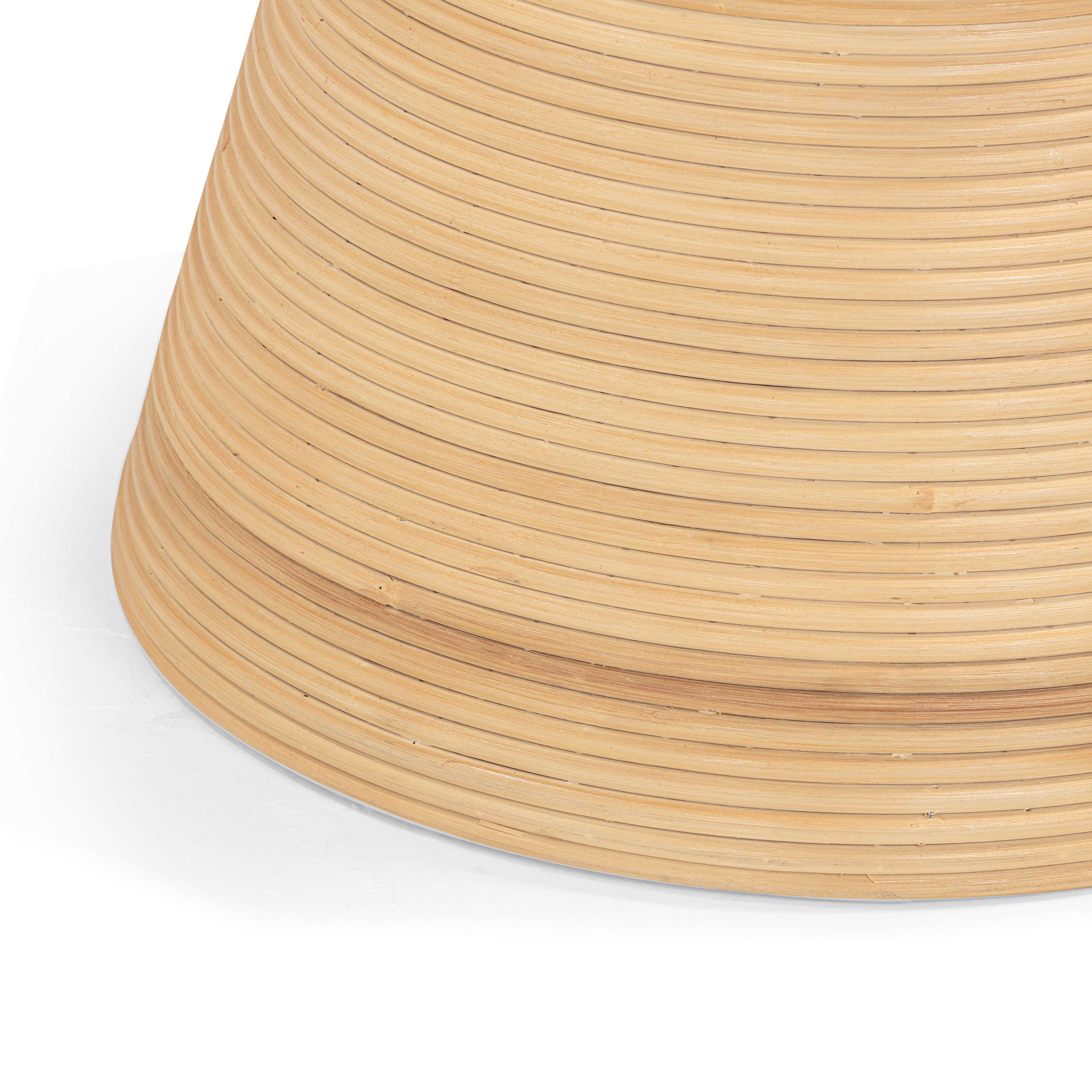Henri Natural Rattan Side Table