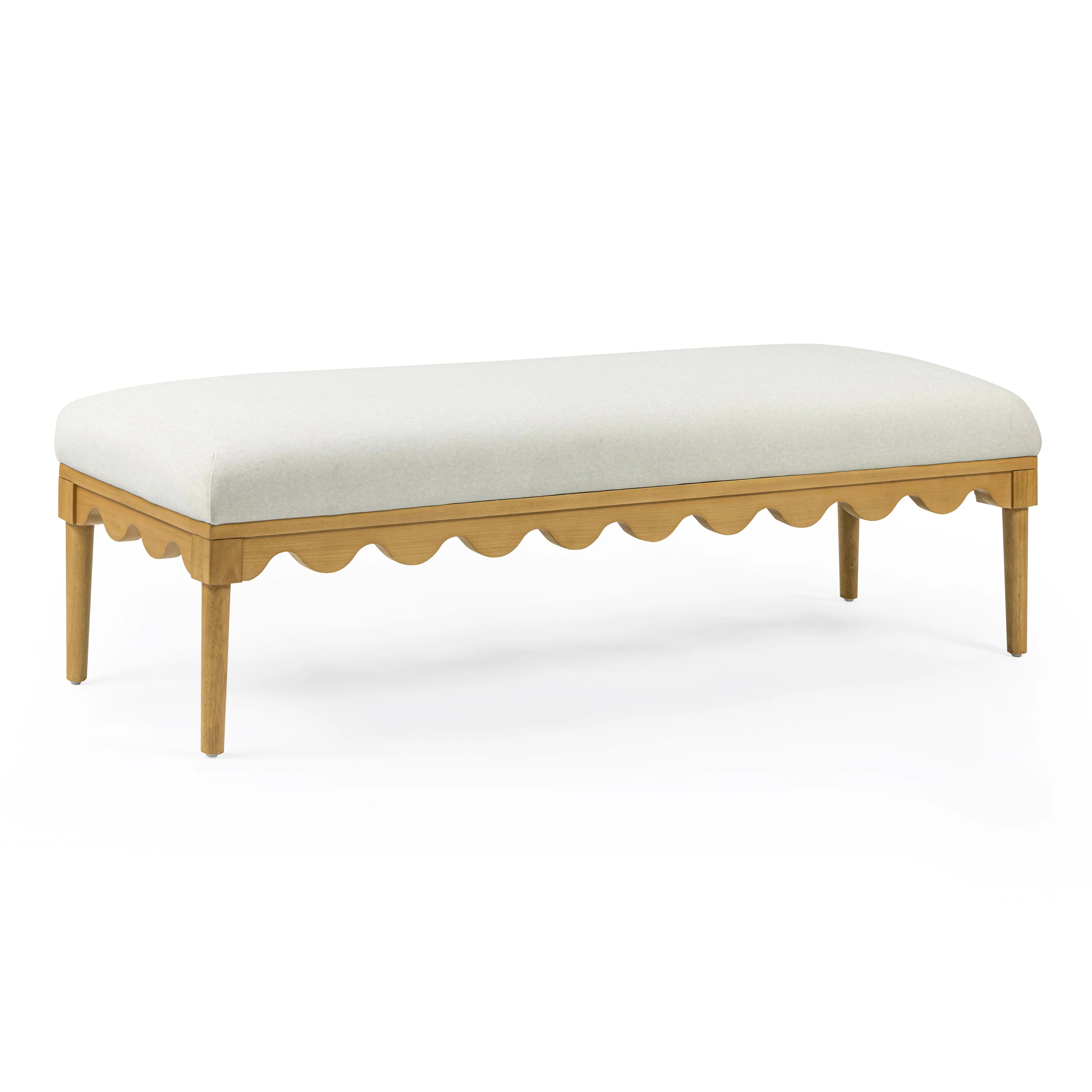 Oodle 56.5" Performance Vegan Mohair Bench