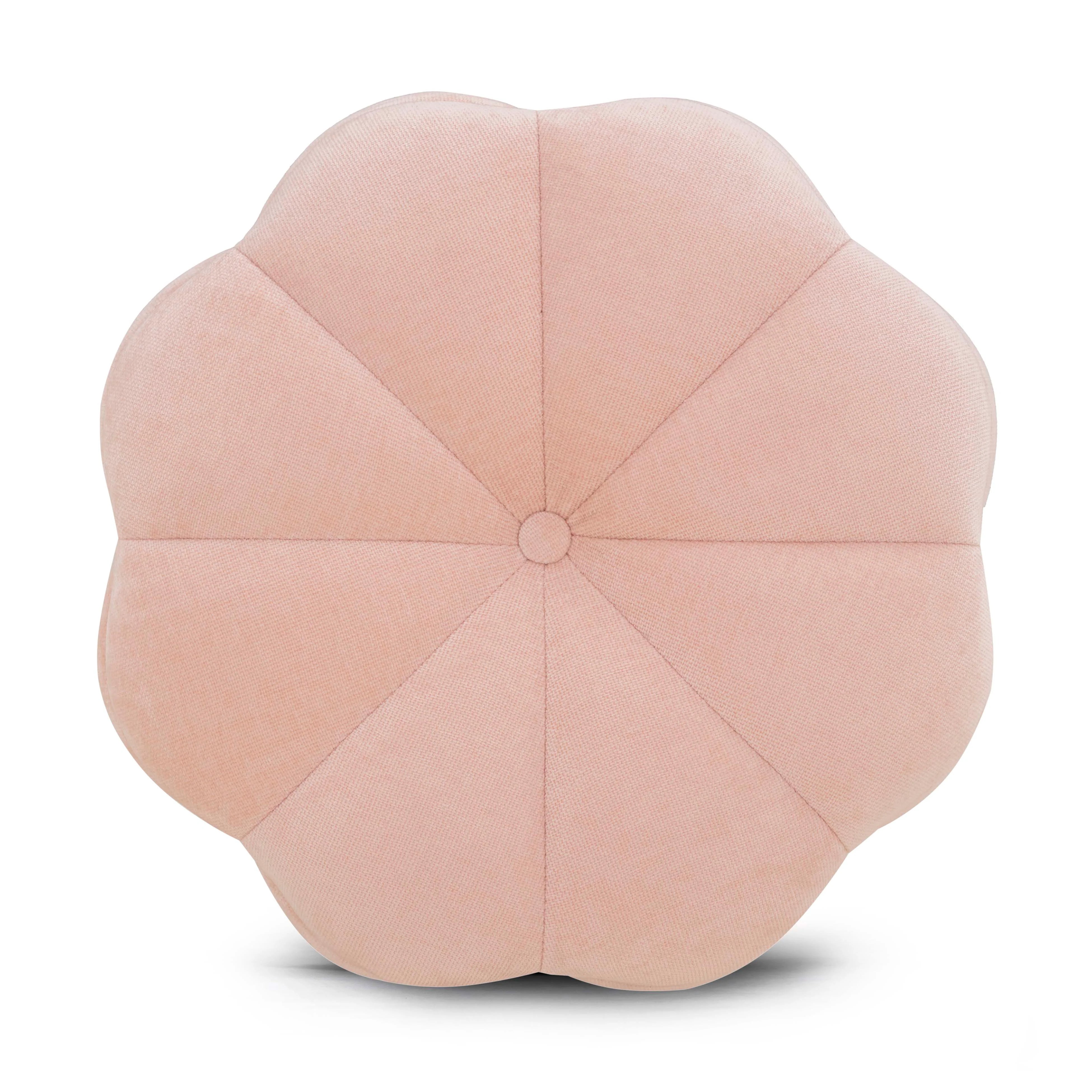 Fleur Textured Performance Velvet Storage Ottoman