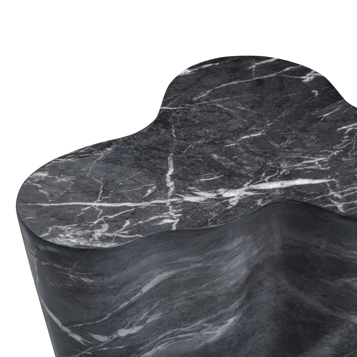 Table d'appoint haute en fausse dalle