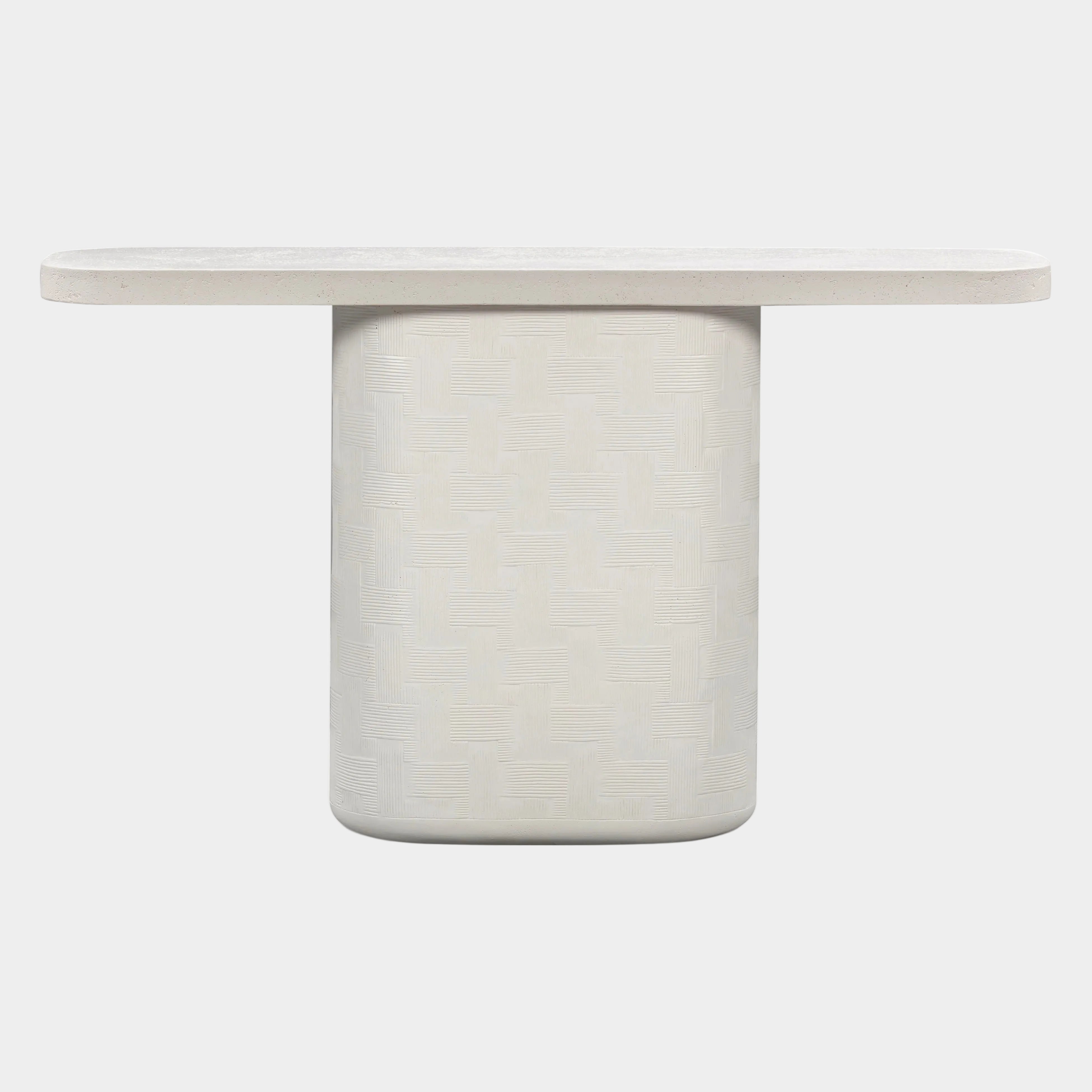 Suraya 55" Indoor/Outdoor Concrete Console Table