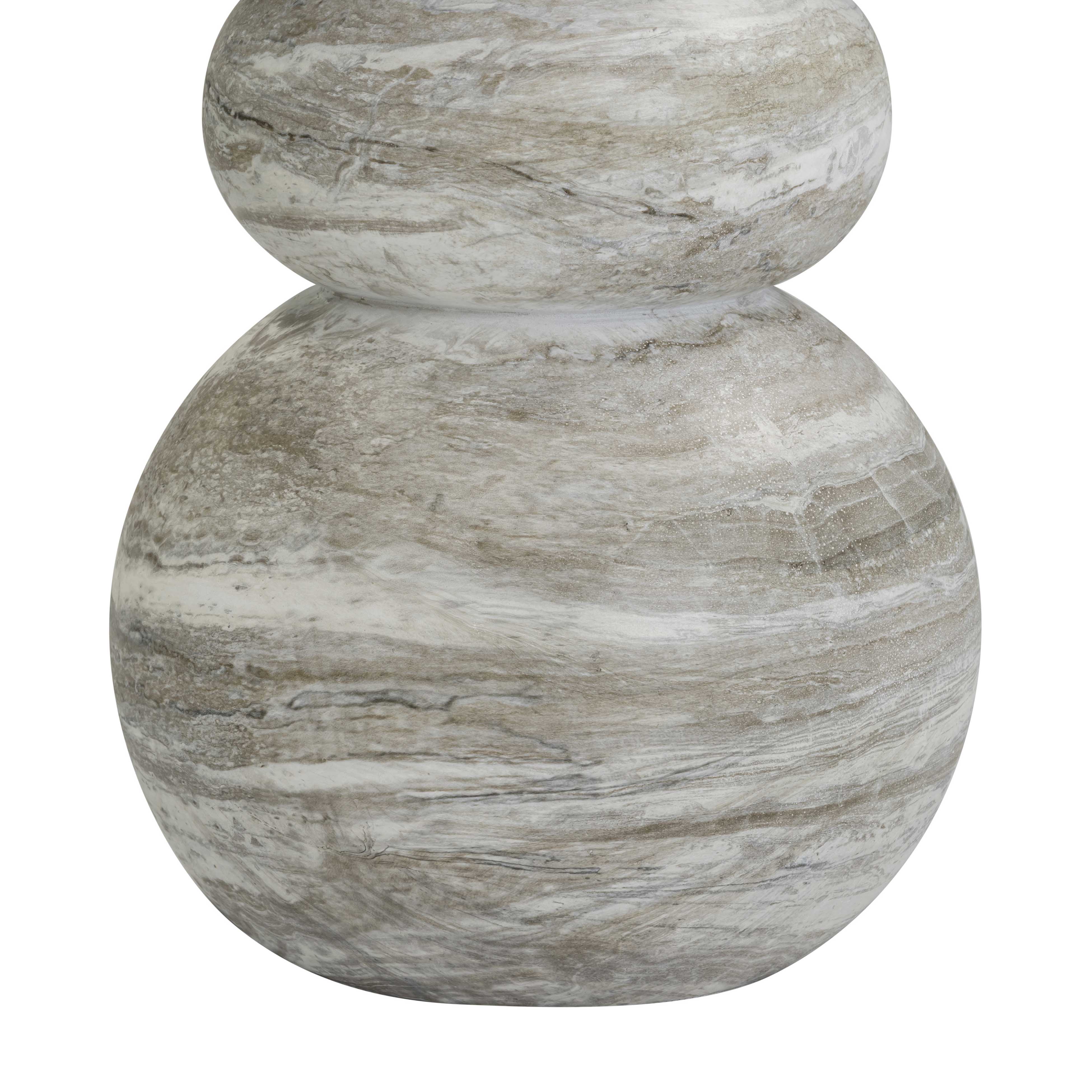 Hyre 59" Faux Stone Indoor/Outdoor Concrete Console Table