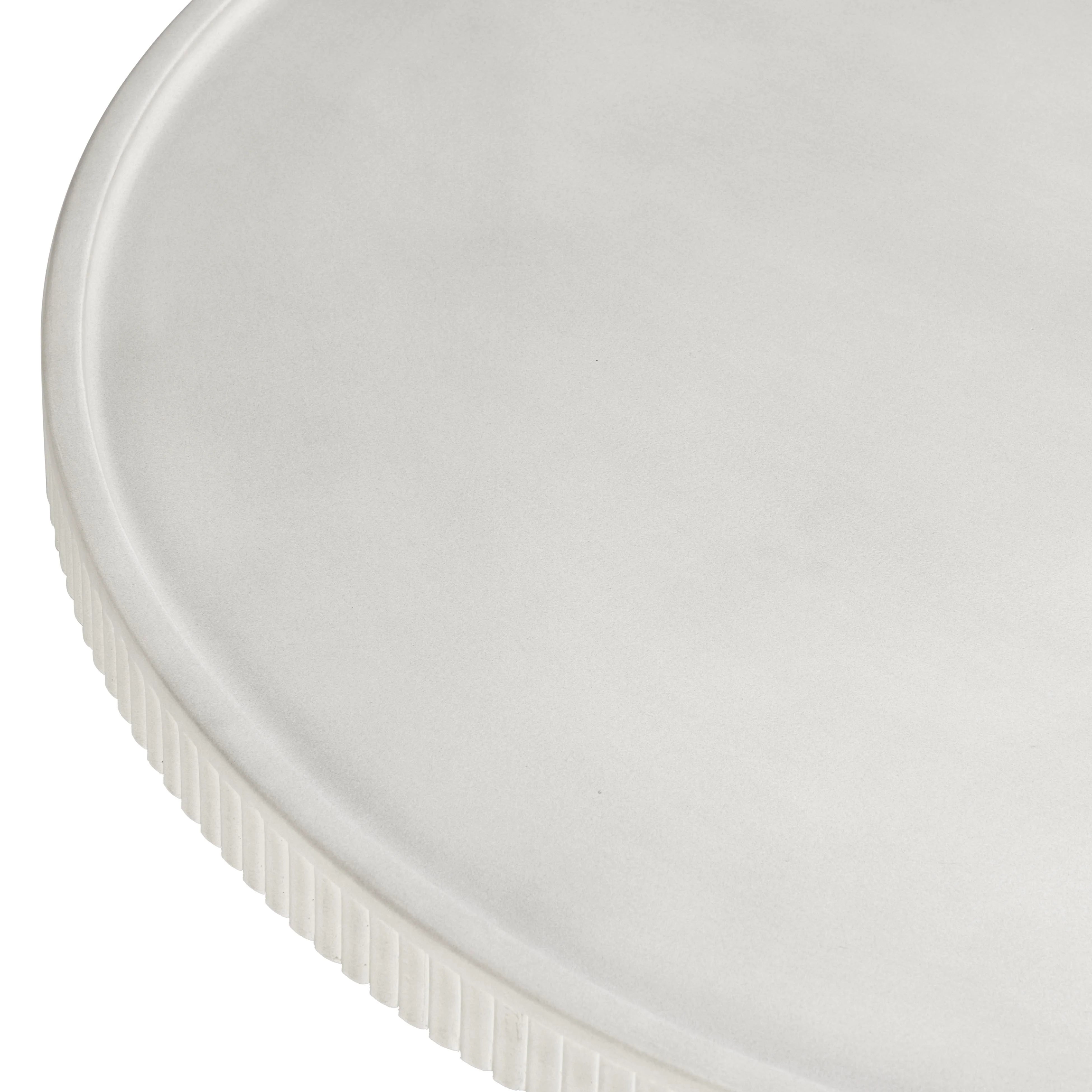 Darcy 36" Concrete Indoor/Outdoor Round Coffee Table