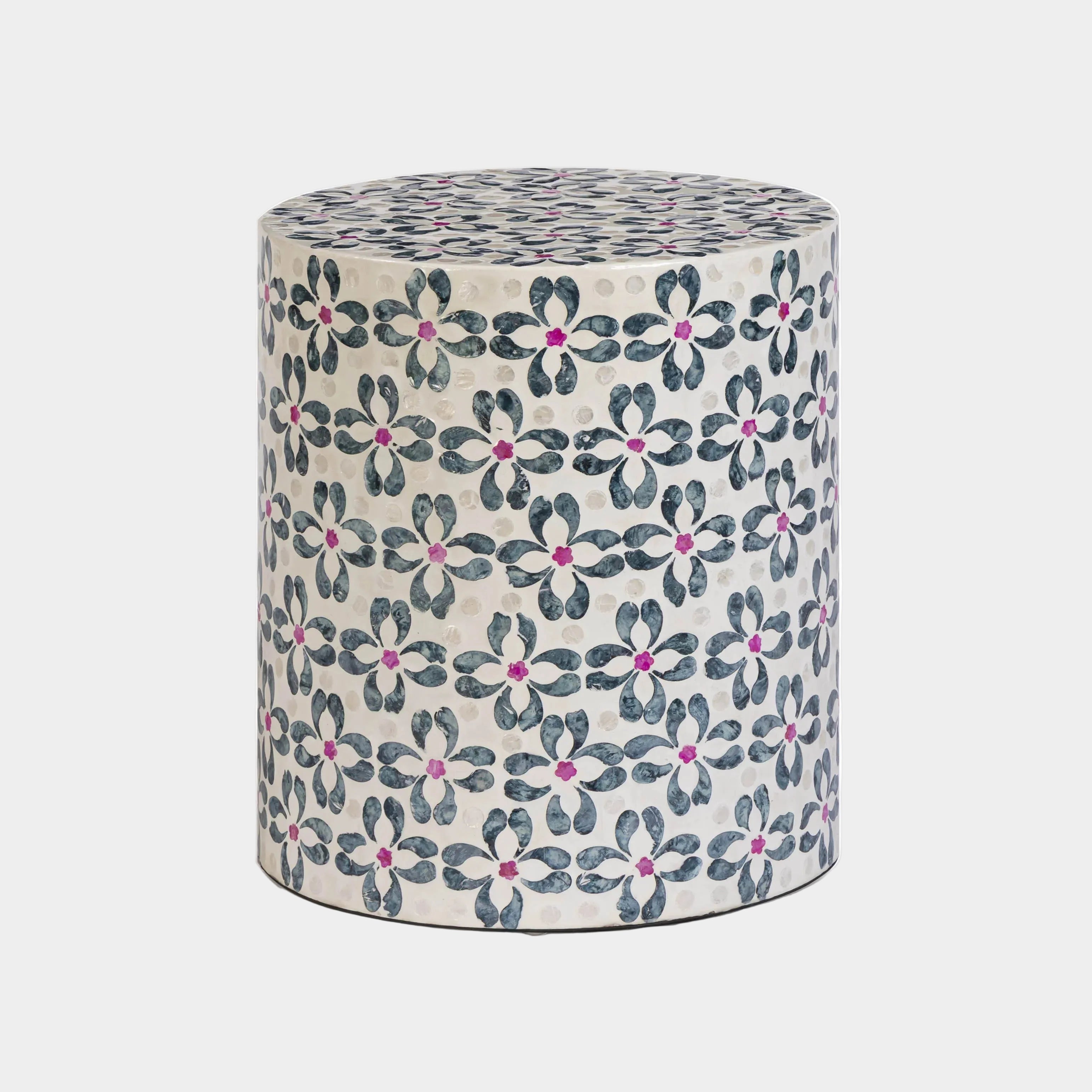 Lorna Capiz Shell Accent Stool