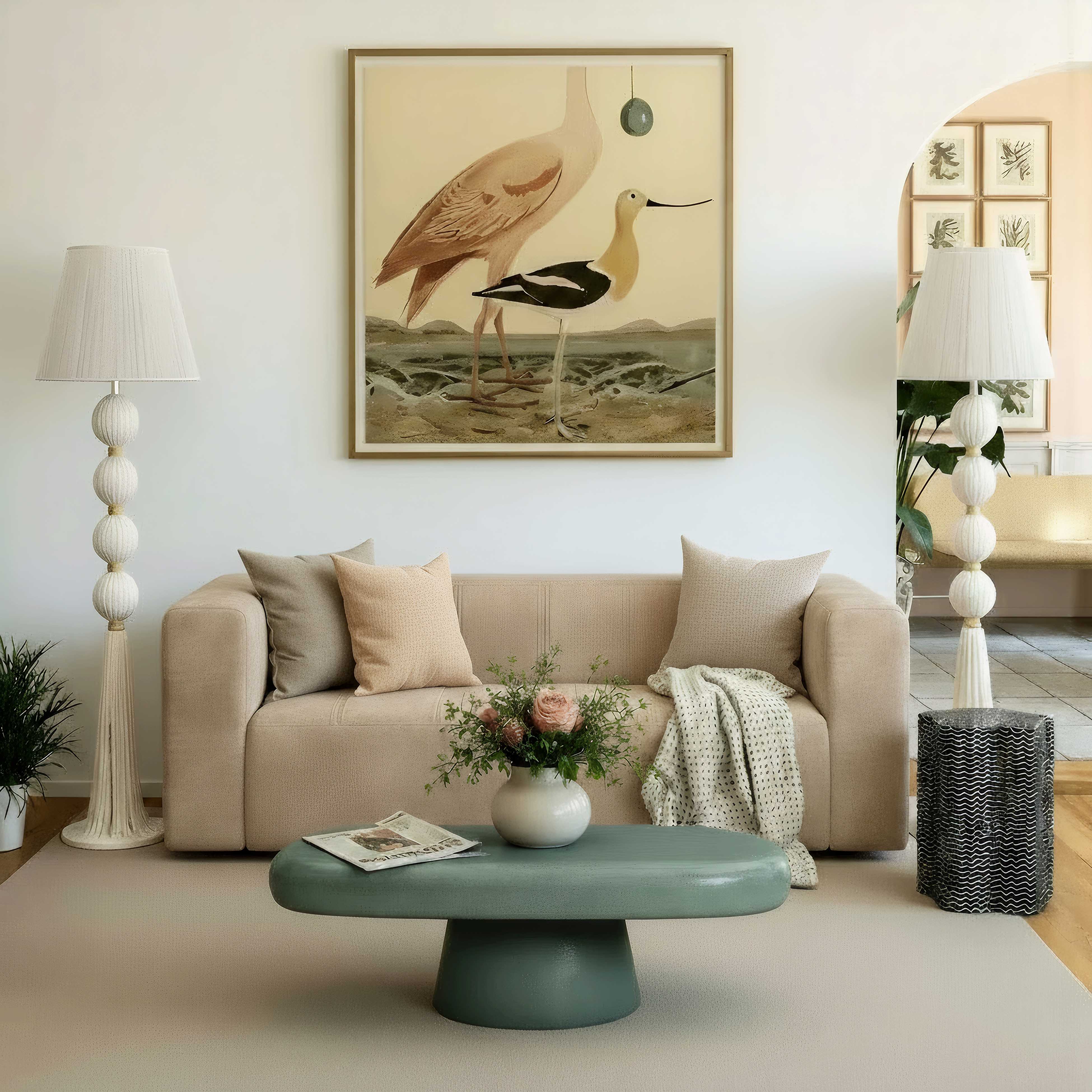 Truffle Black Mother of Pearl Shell Side Table