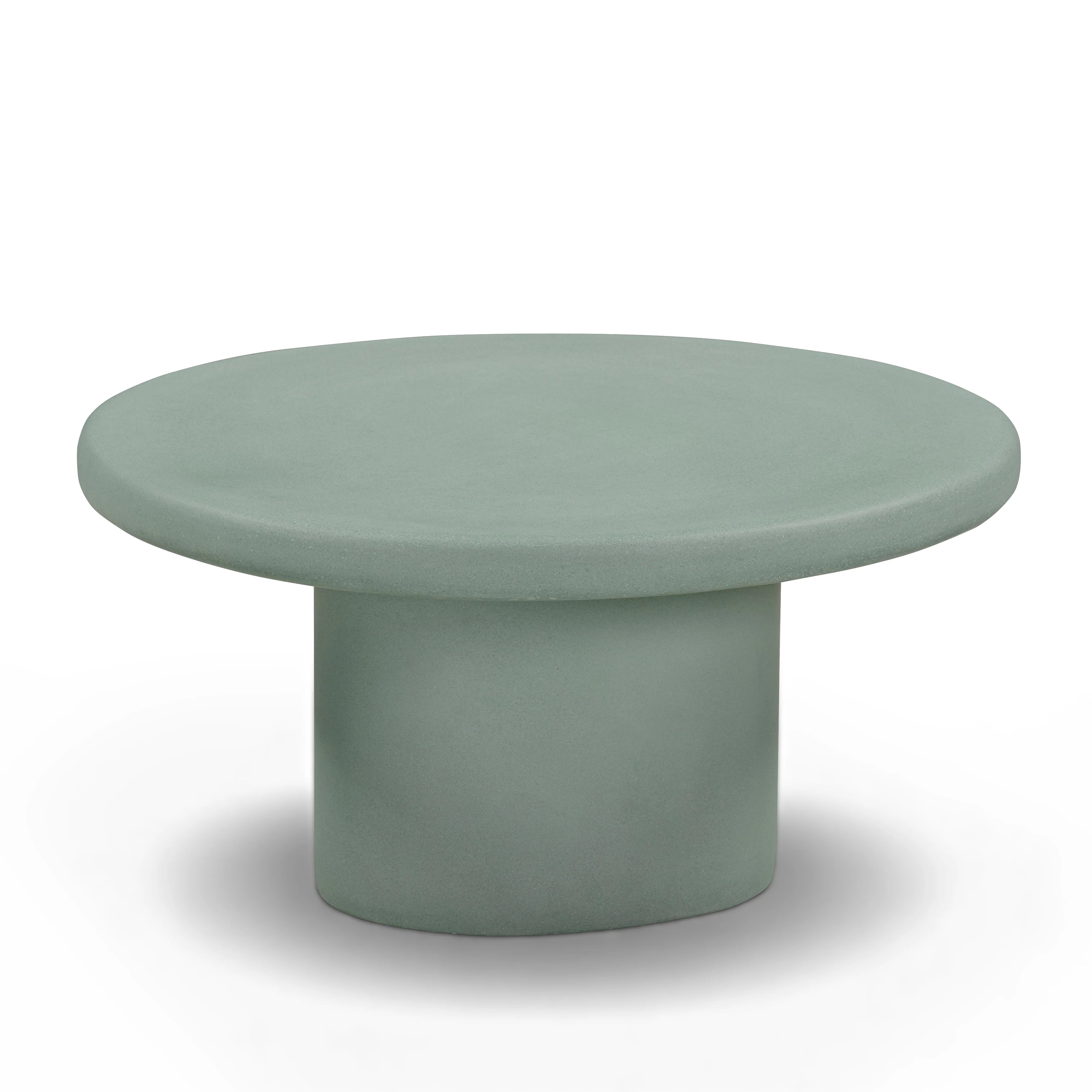 Jade Concrete Indoor/Outdoor Coffee Table (28"-34")
