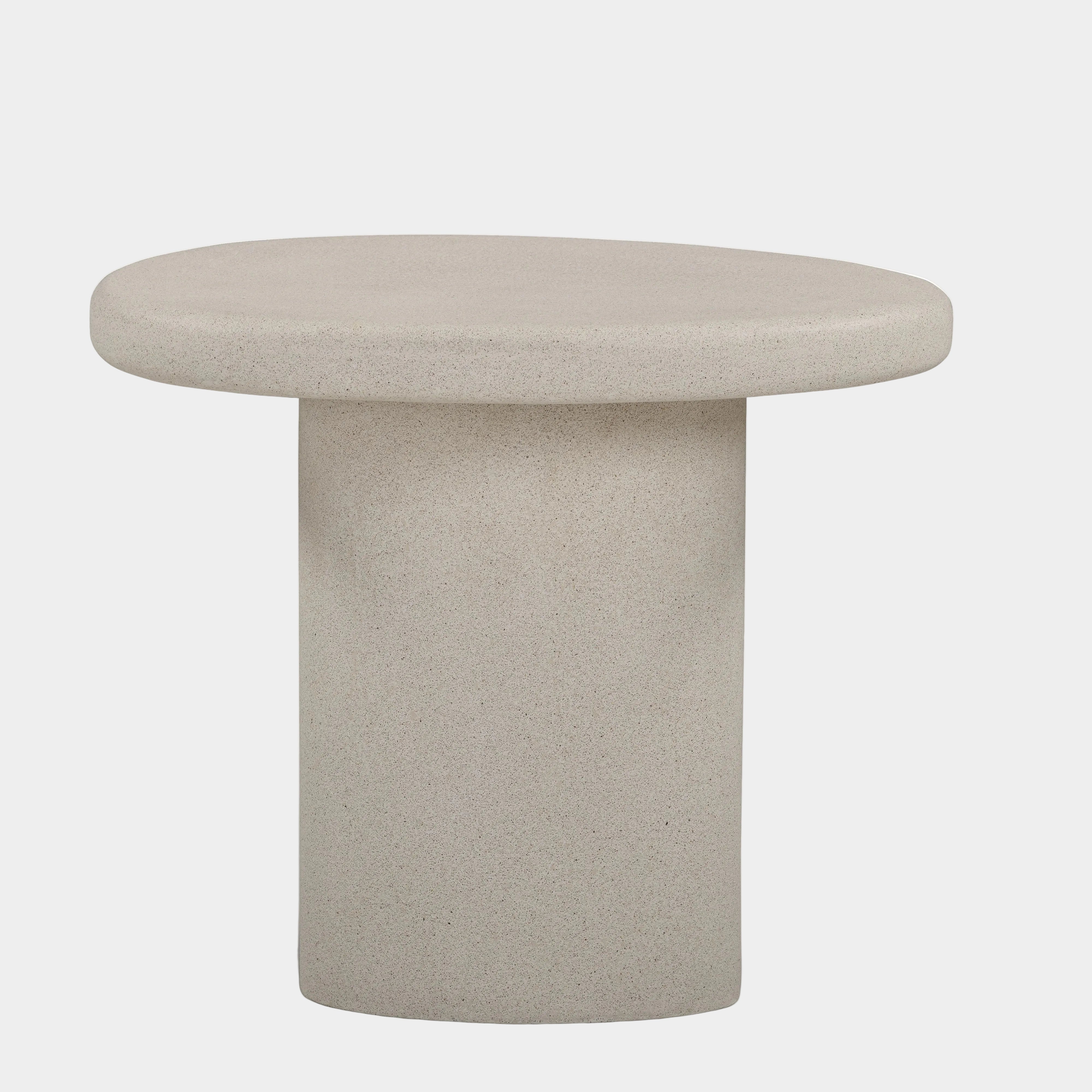 Jade Concrete Indoor/Outdoor Side Table