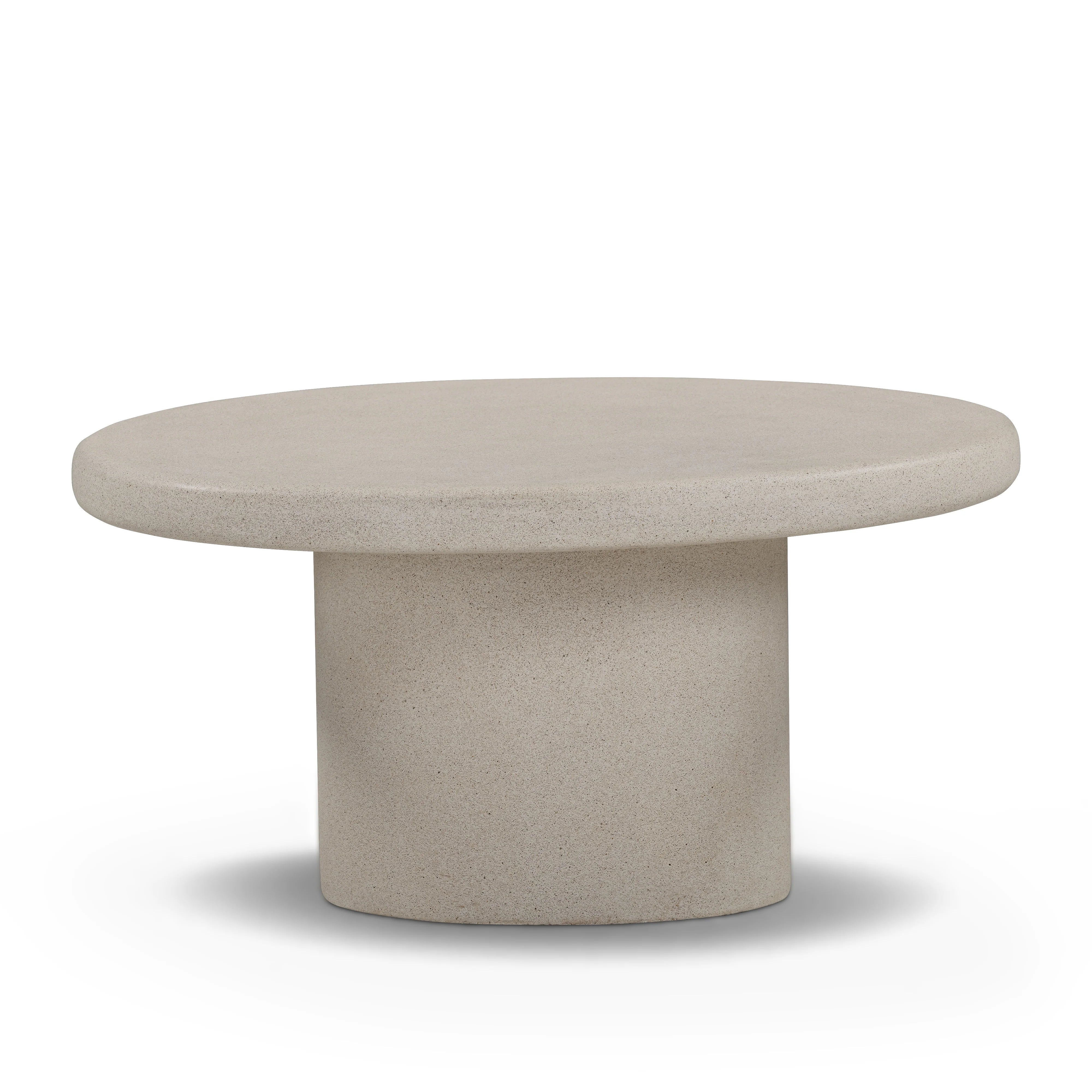 Jade Concrete Indoor/Outdoor Coffee Table (28"-34")