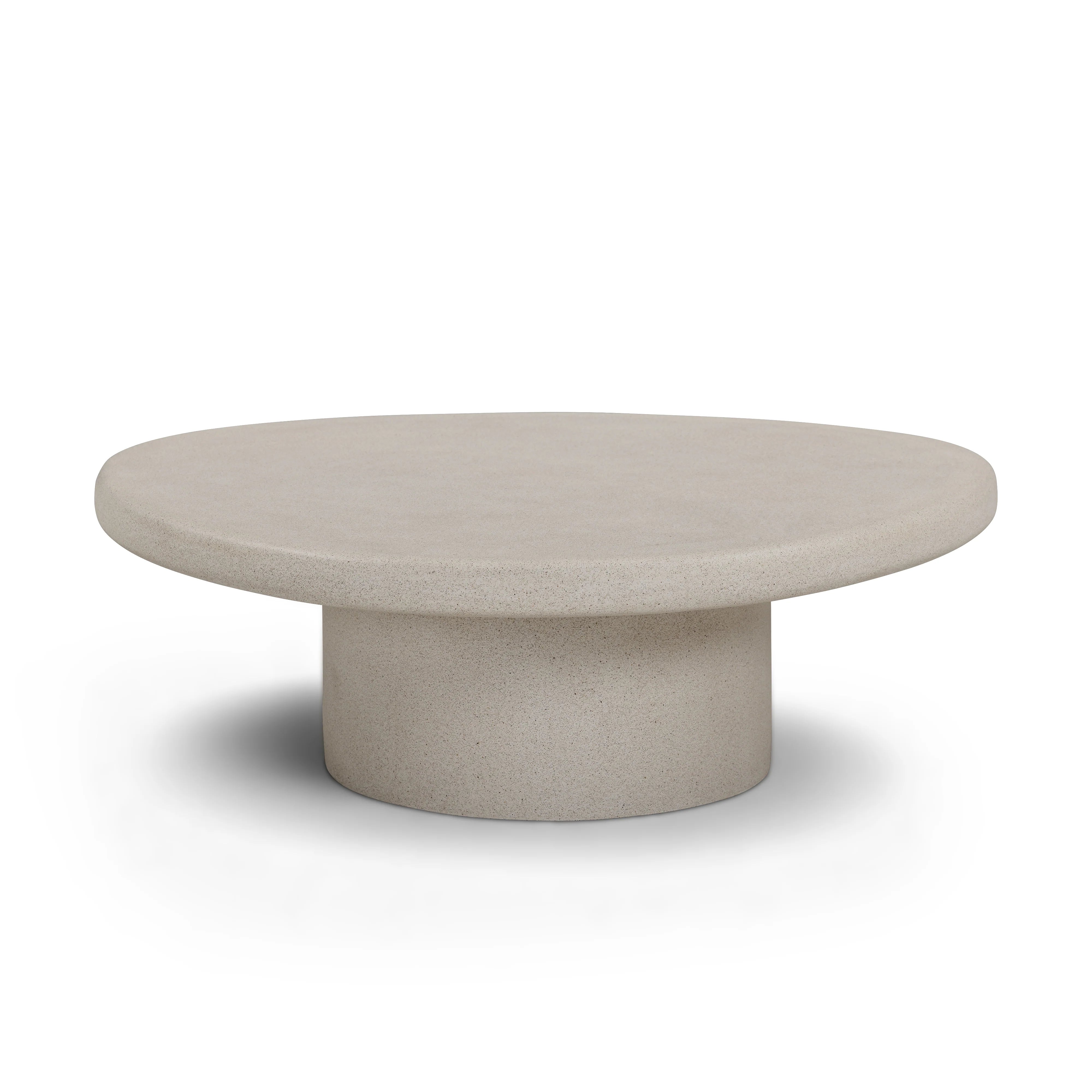 Jade Concrete Indoor/Outdoor Coffee Table (28"-34")