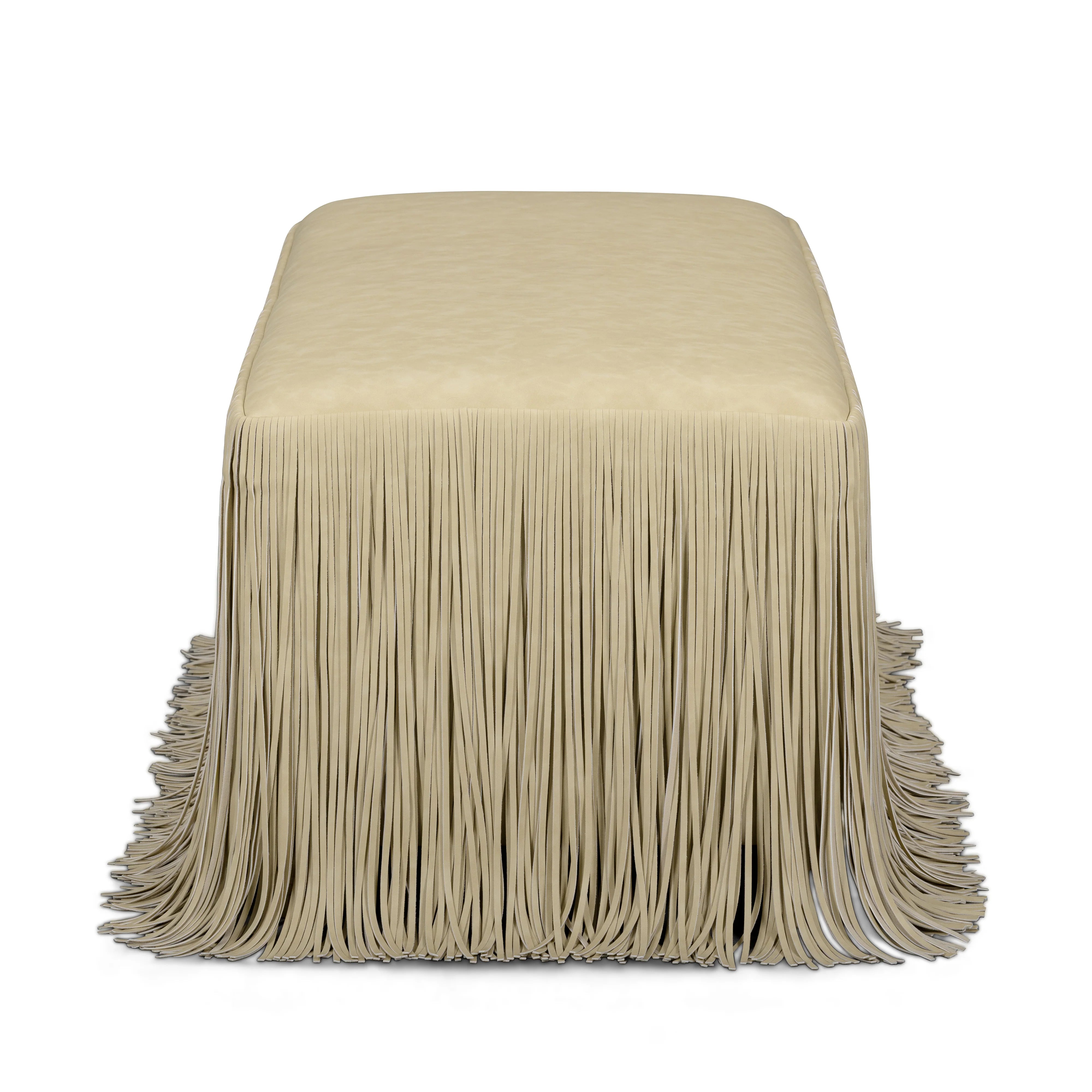 Shag Me 50" Performance Vegan Leather Bench