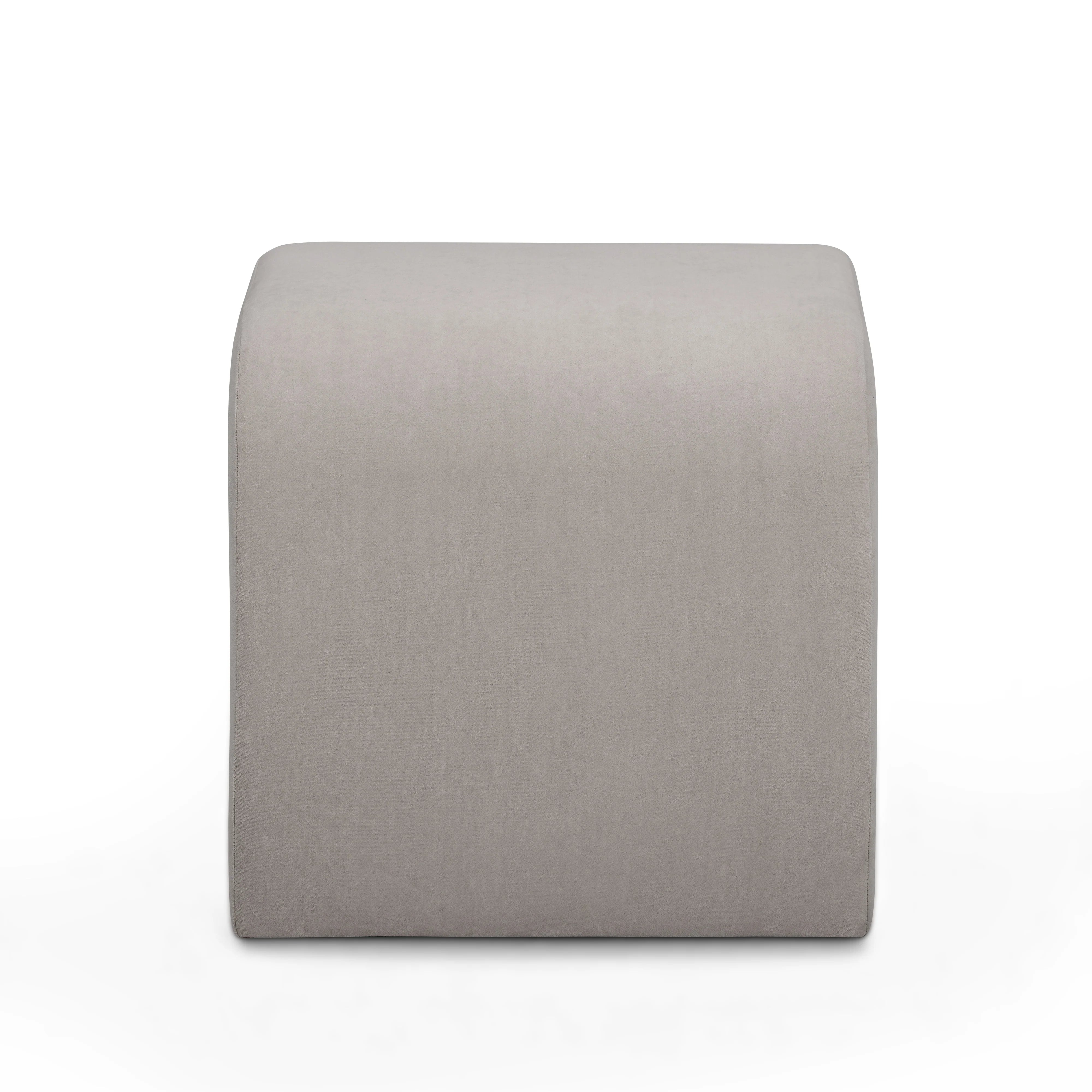 Desi Performance Velvet Ottoman