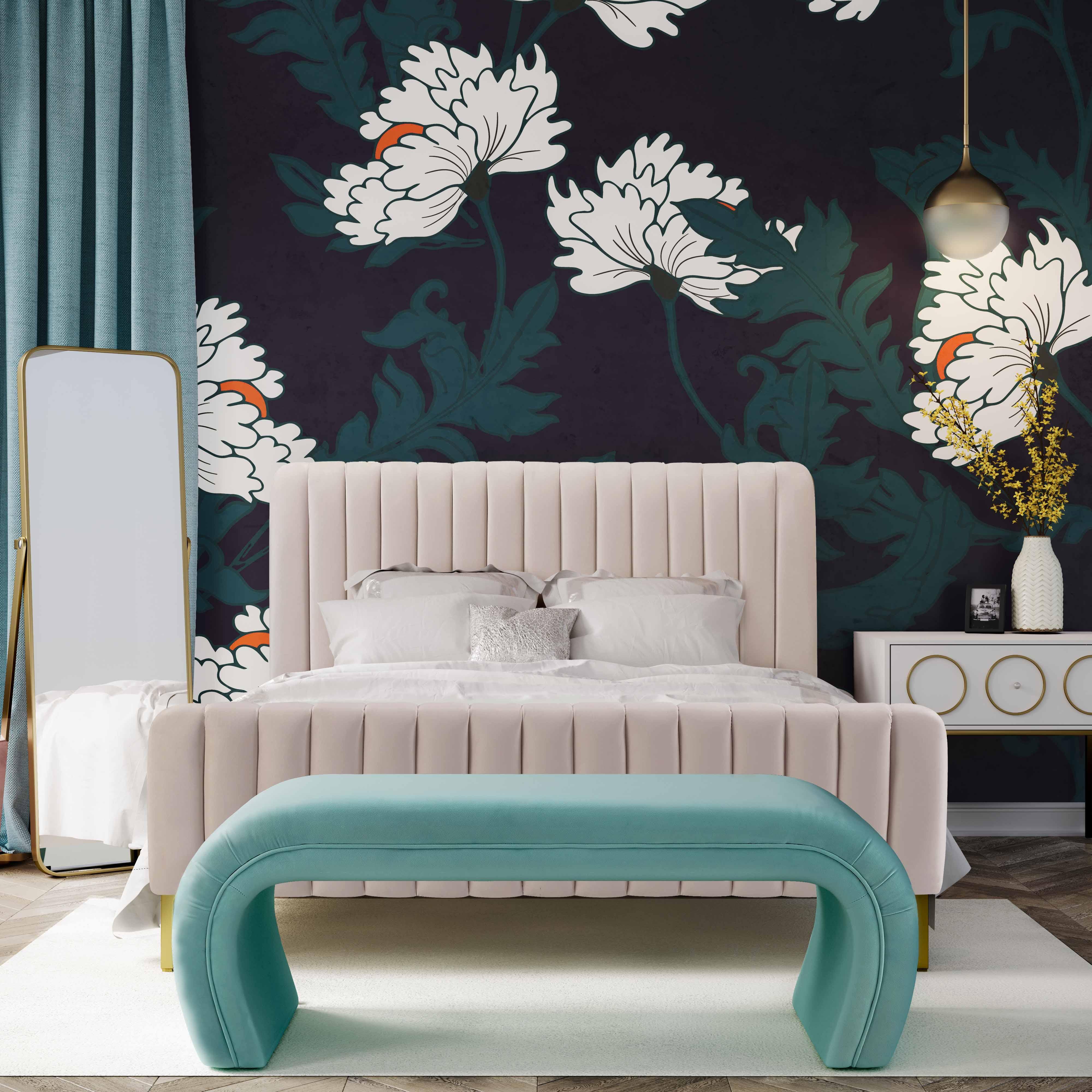 Kenya 48" Performance Velvet Bench