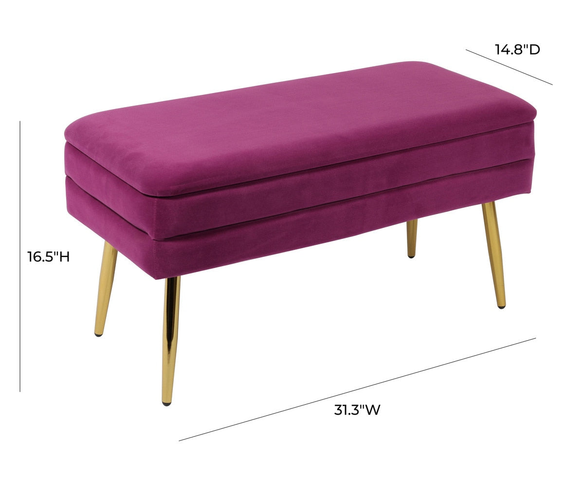 Ziva Storage Bench