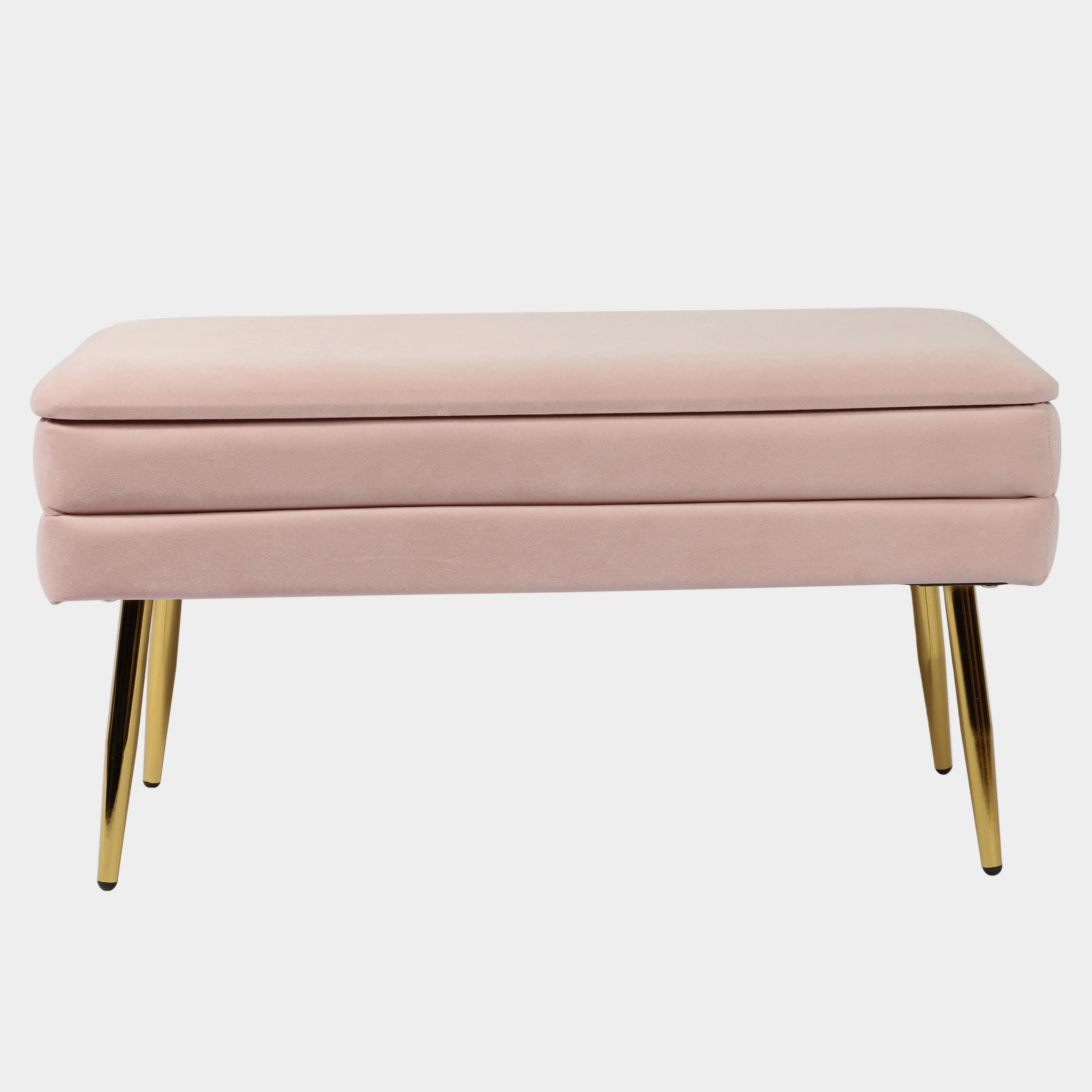 Ziva 31" Velvet Storage Bench