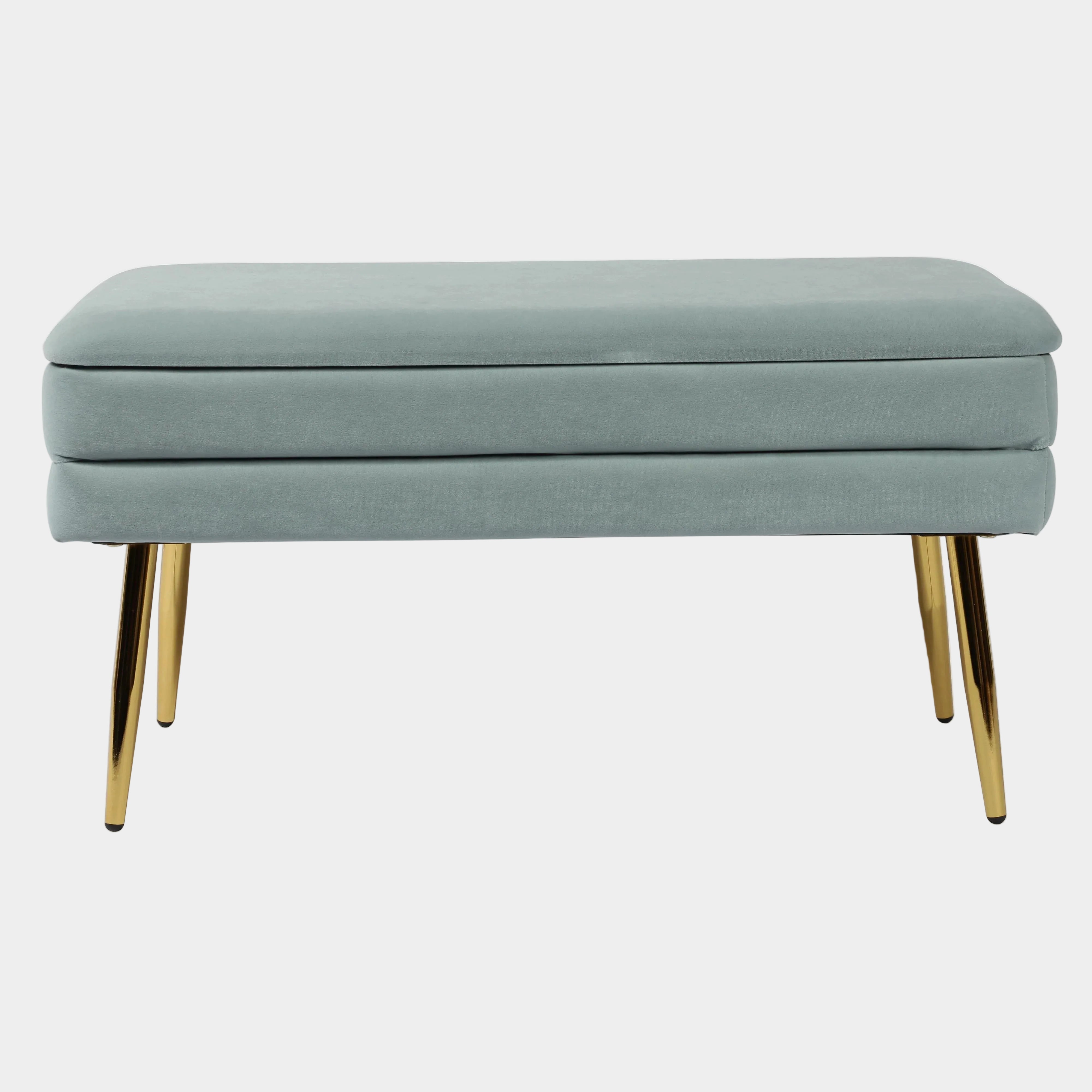 Ziva 31" Velvet Storage Bench