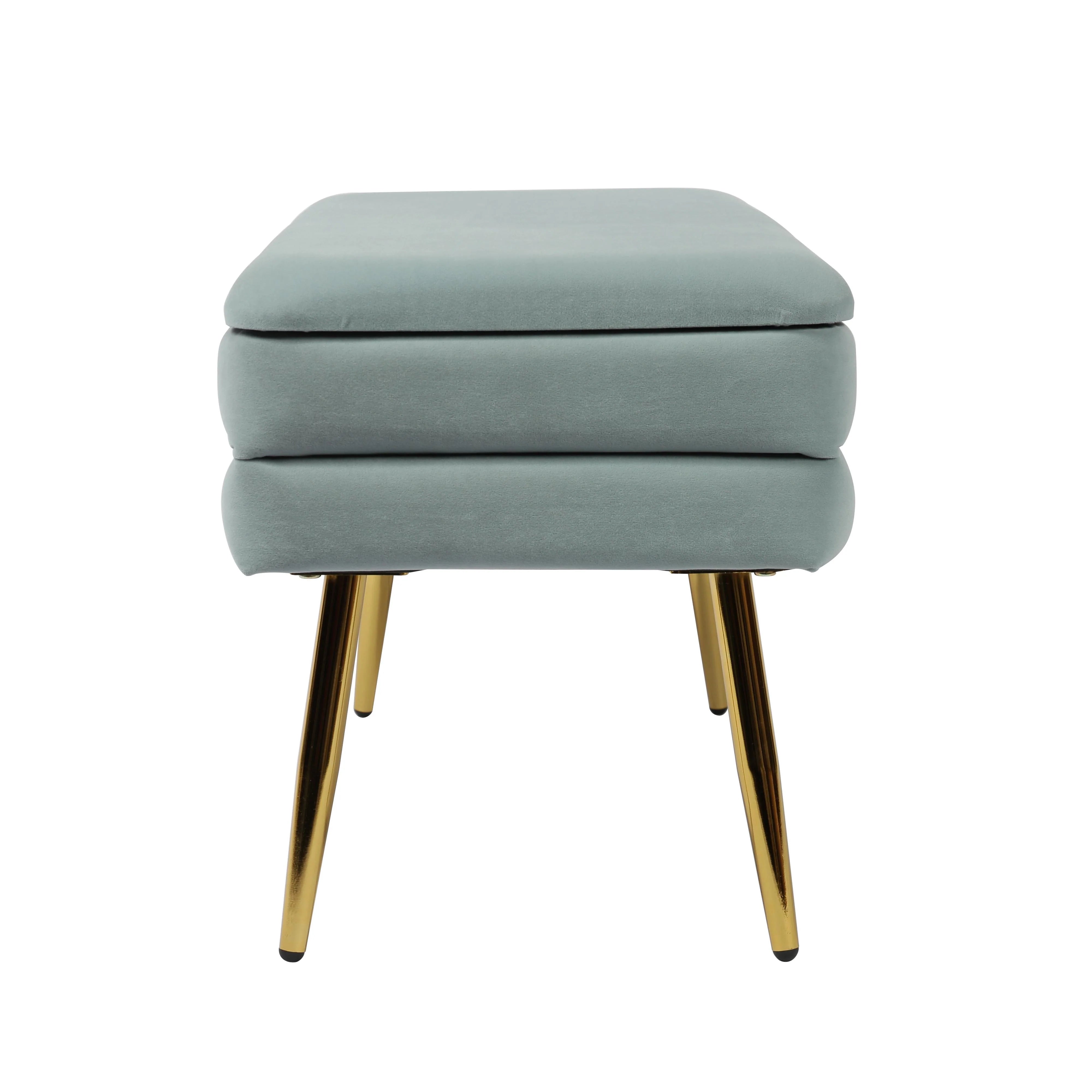 Ziva 31" Velvet Storage Bench