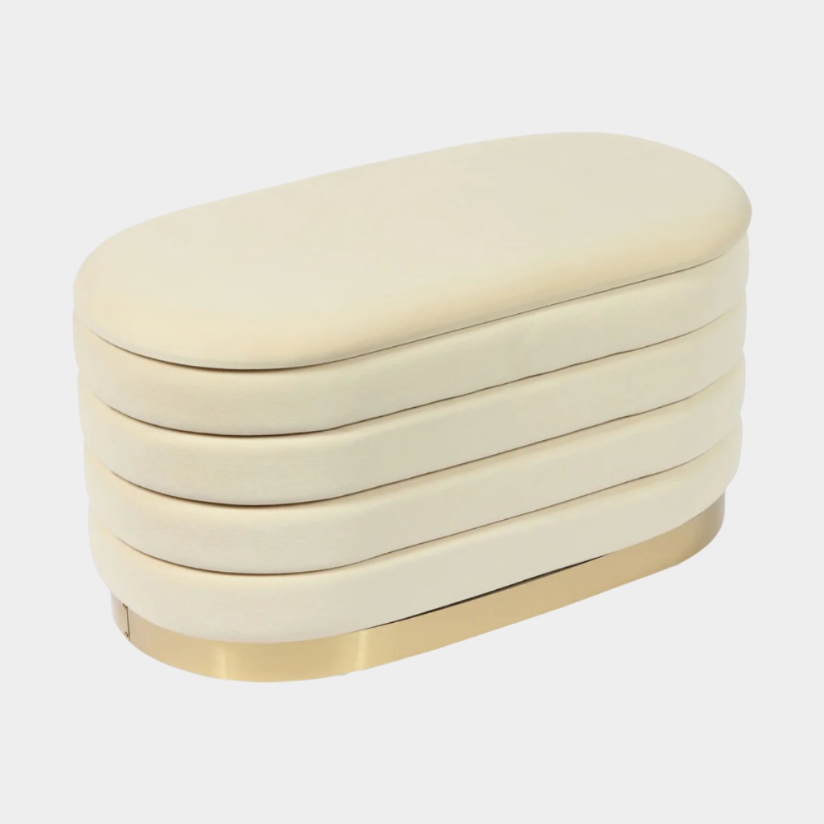 Lillian  Velvet Storage Benchs