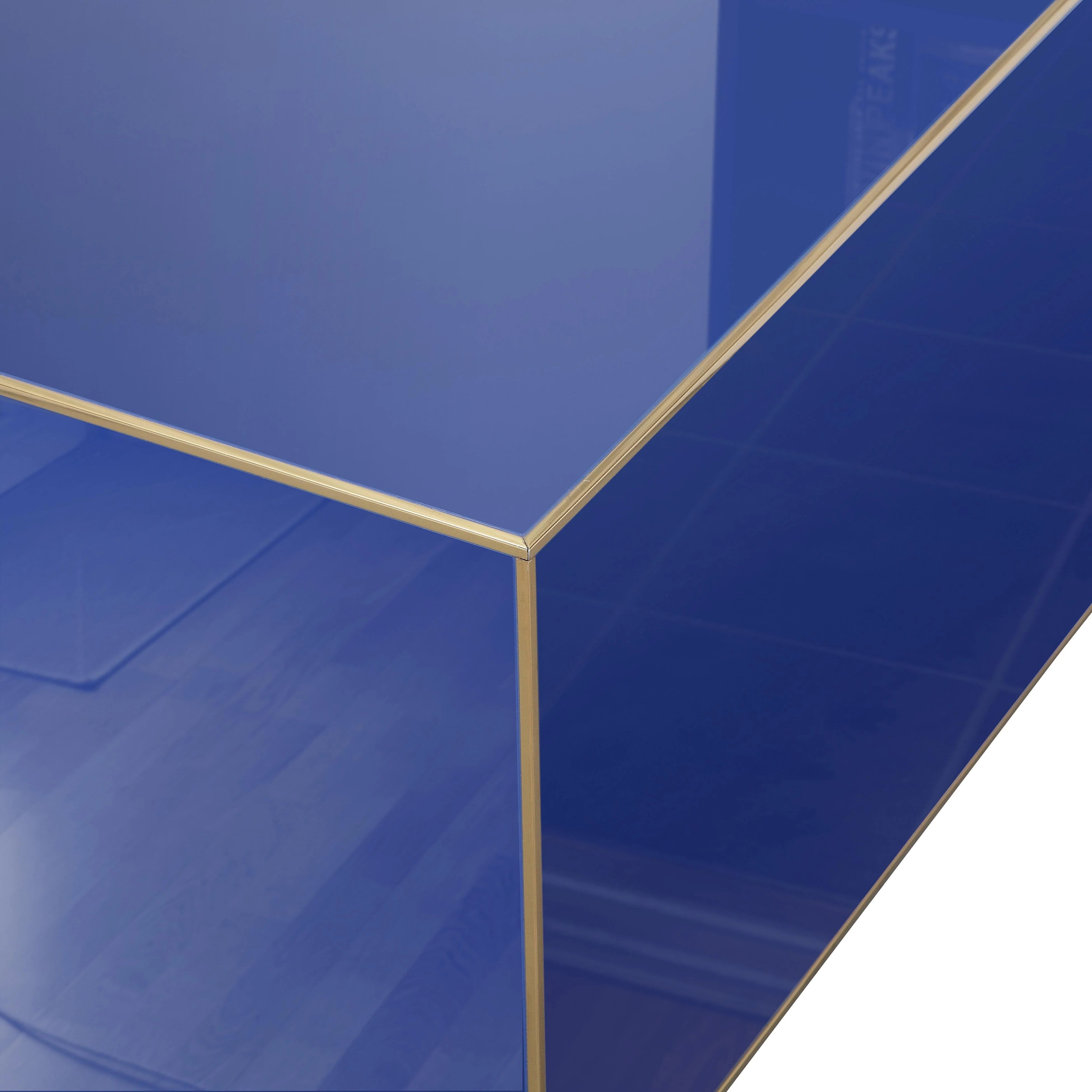 Havana 35" Glass Square Coffee Table