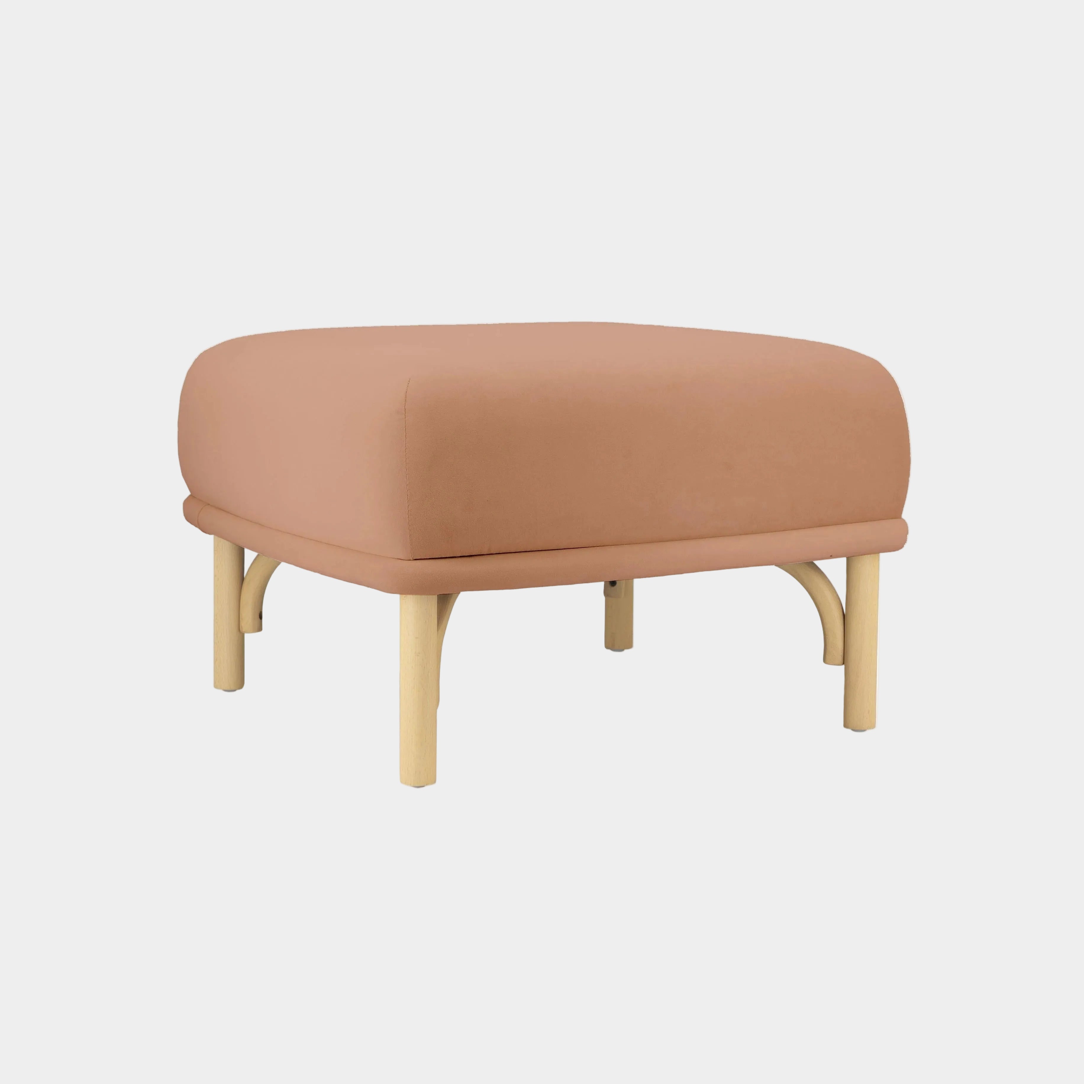 Desiree Performance Velvet Ottoman