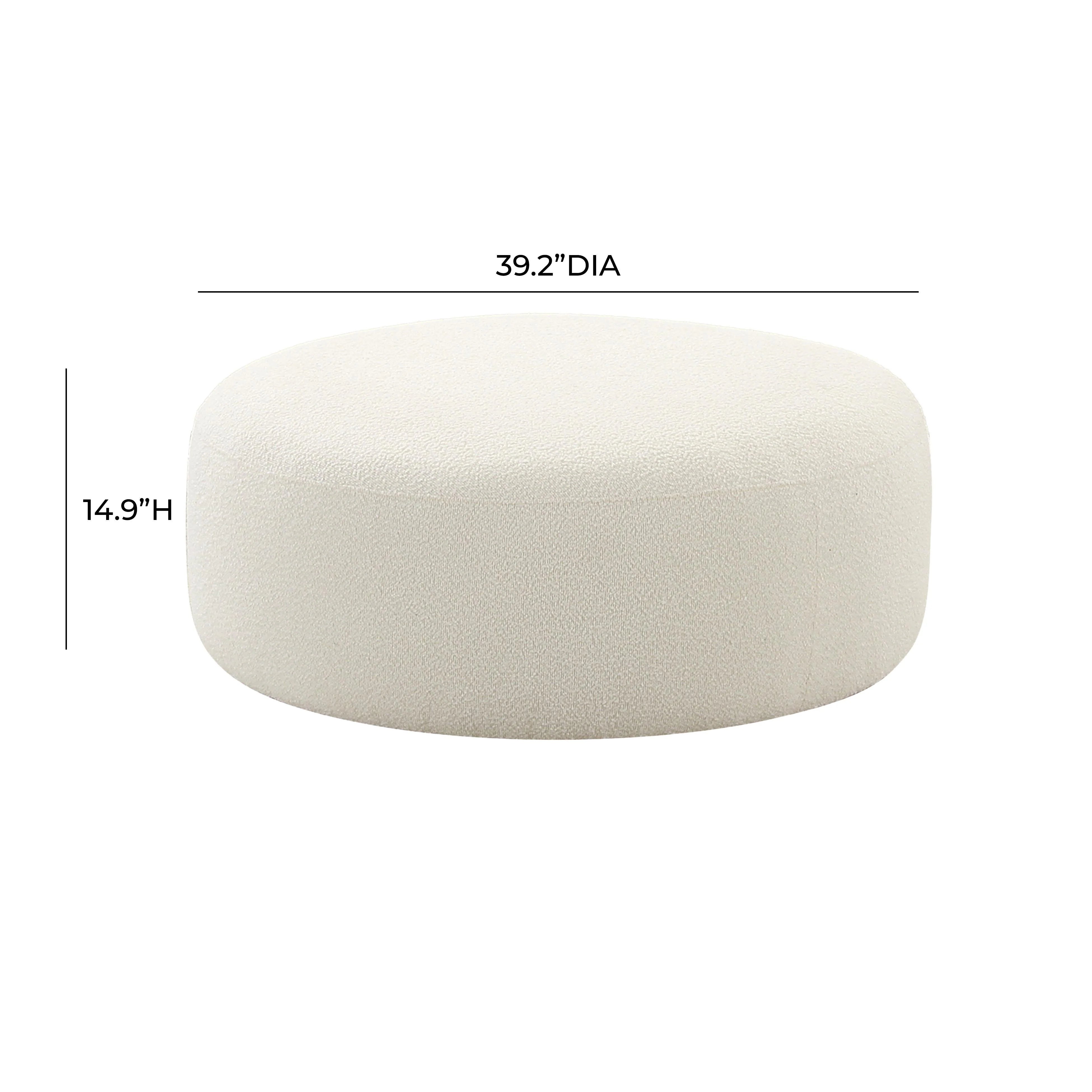 Broohah Performance Fabric Ottoman