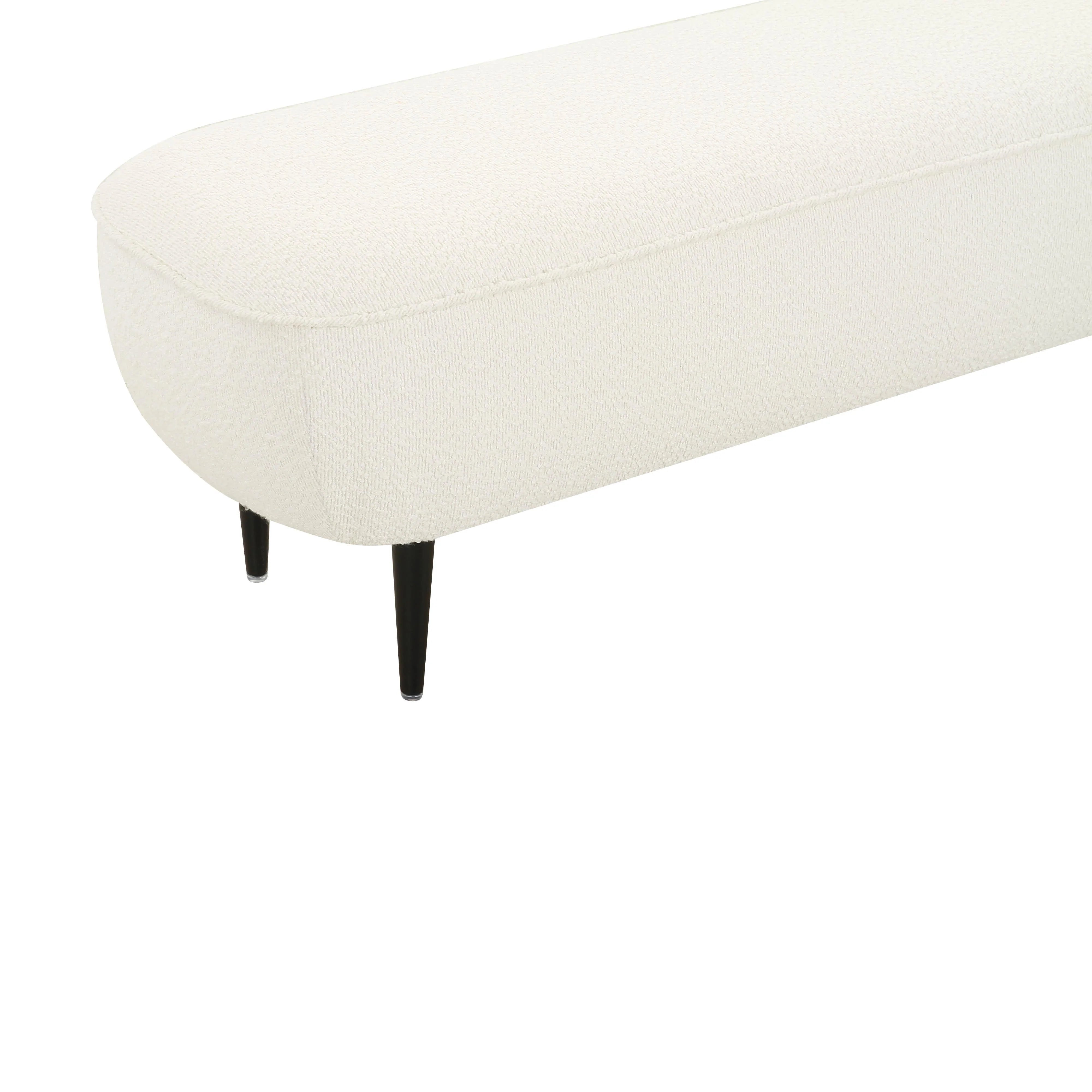 Banc Denise Cream Boucle
