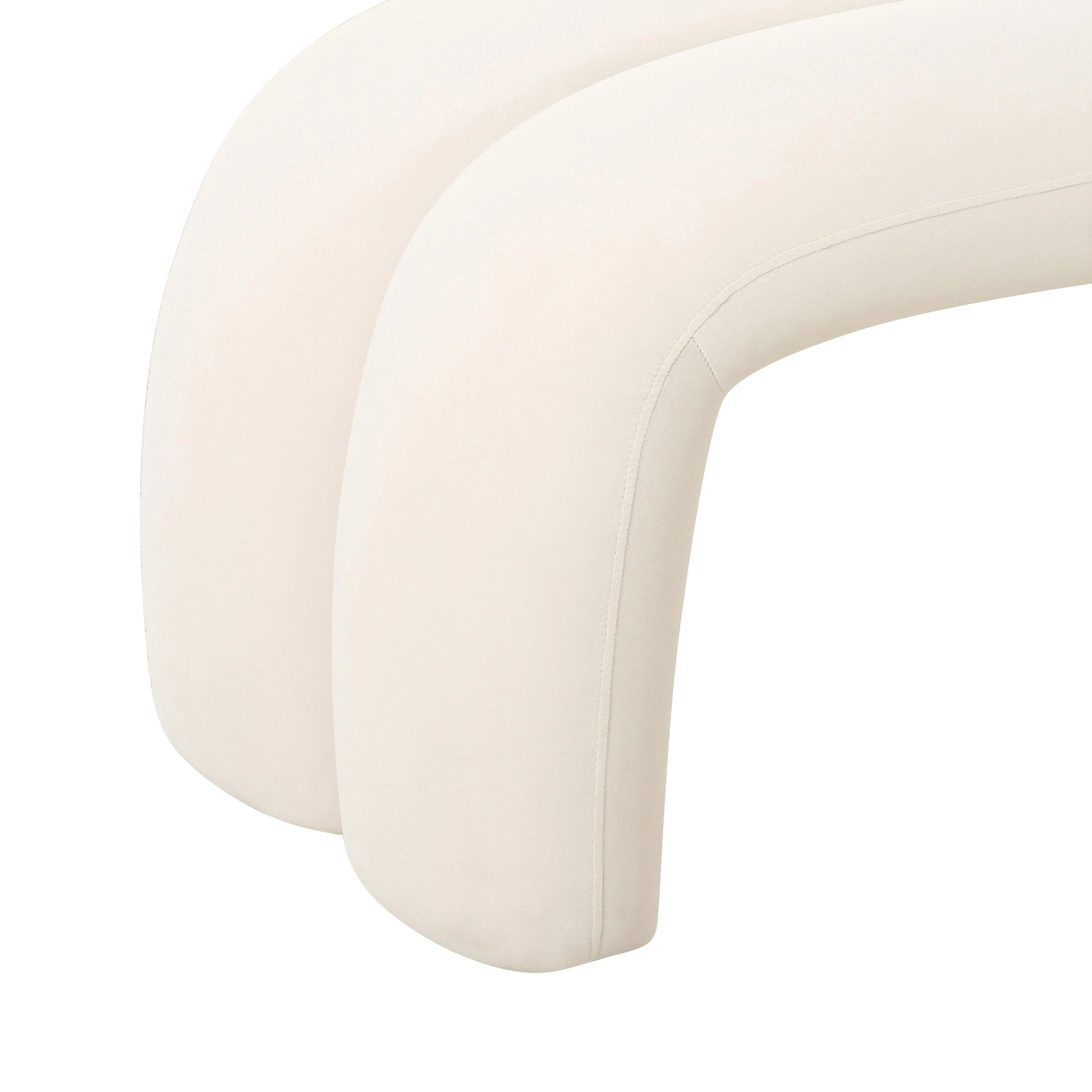 Leigh 56" Performance Velvet Channeled Bench