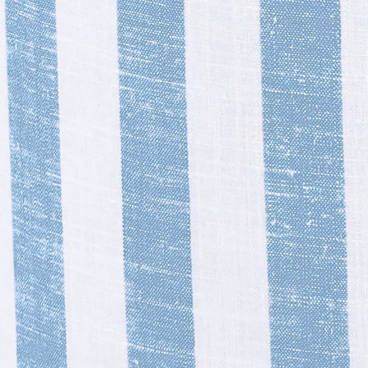 Dex Striped Linen Ottomans