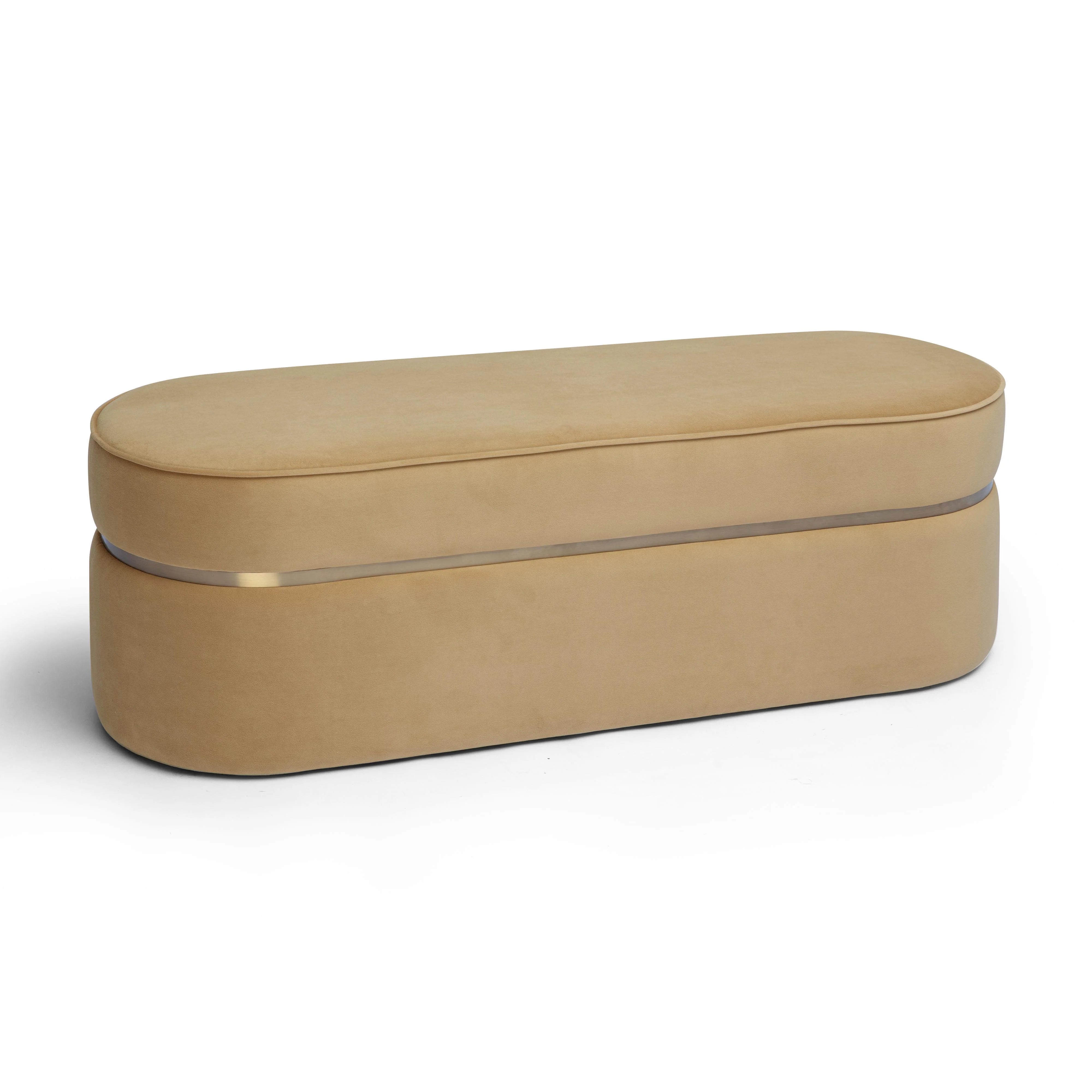 Pomp 52" Performance Velvet Bench