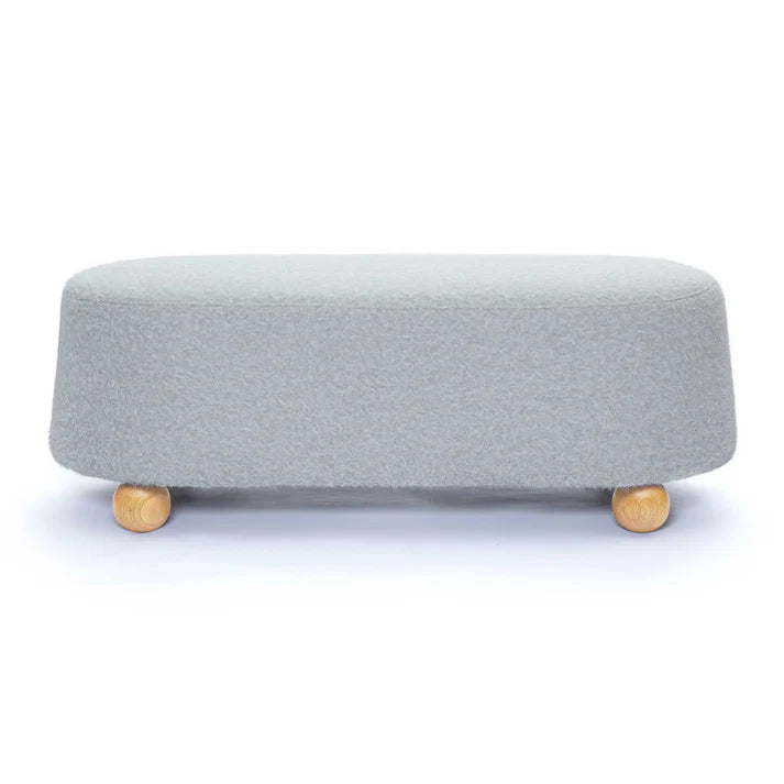 Jaine Loose Mohair Large Ottoman
