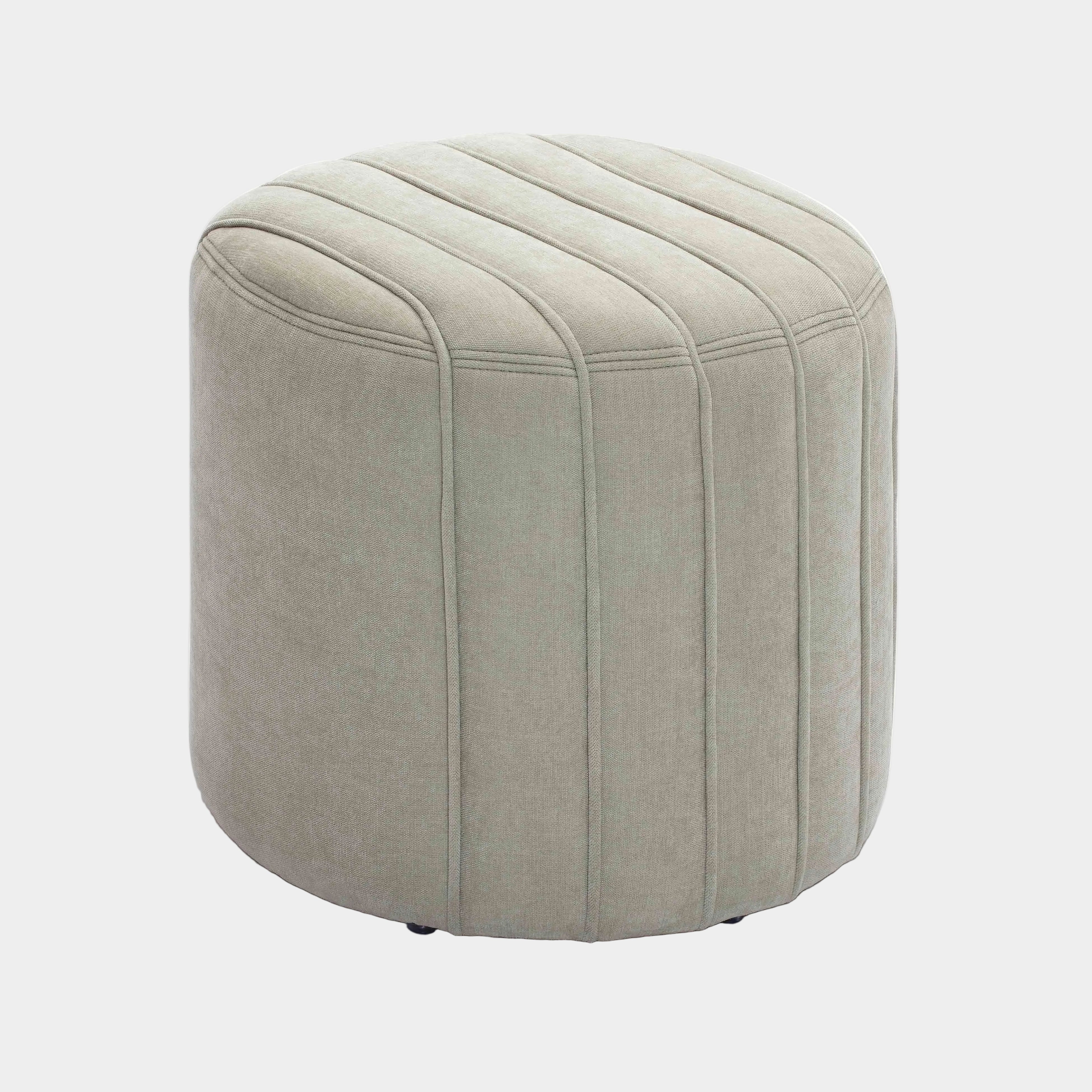 Pouch Chenille Ottoman