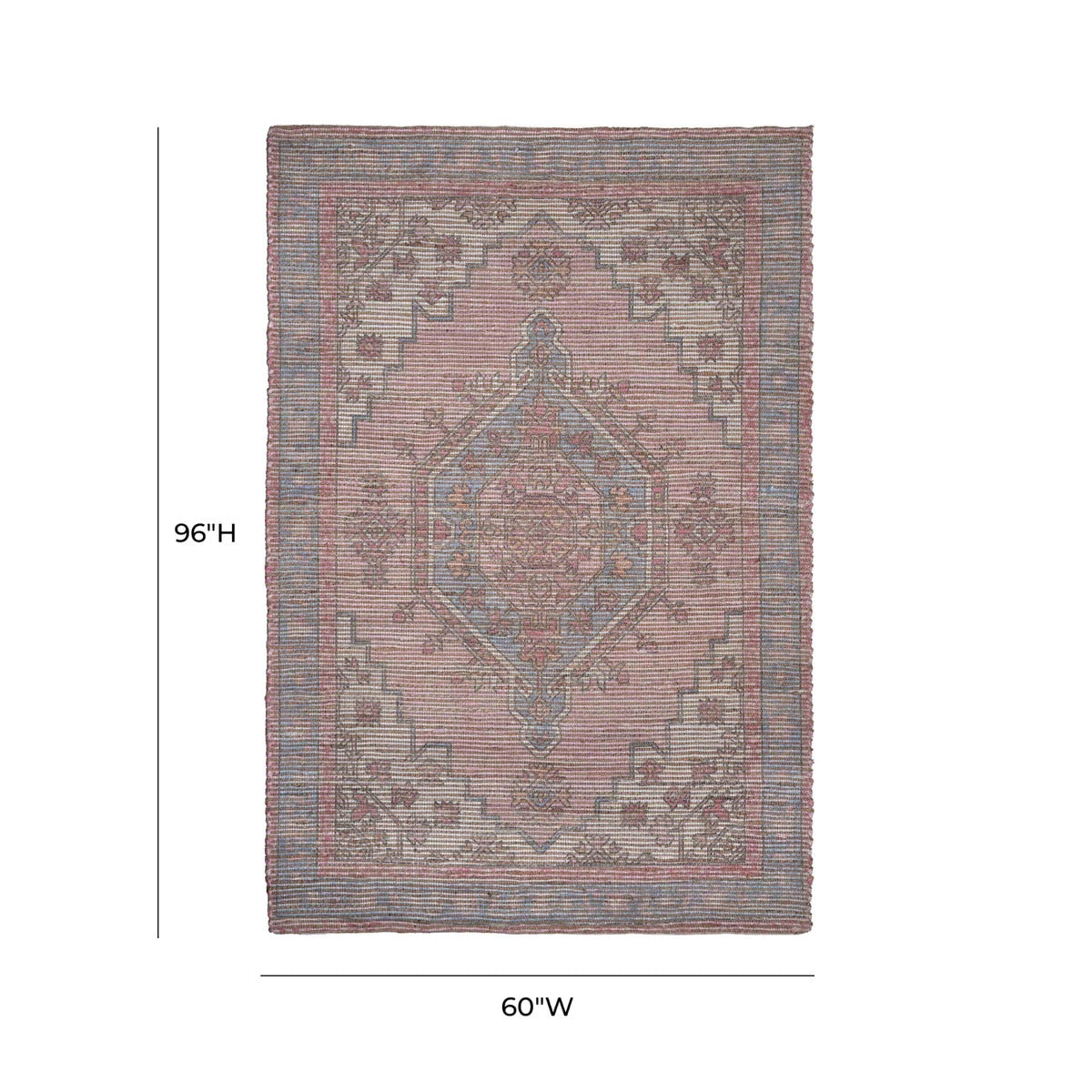 Tapis Madra Blush Ton 5' x 8'