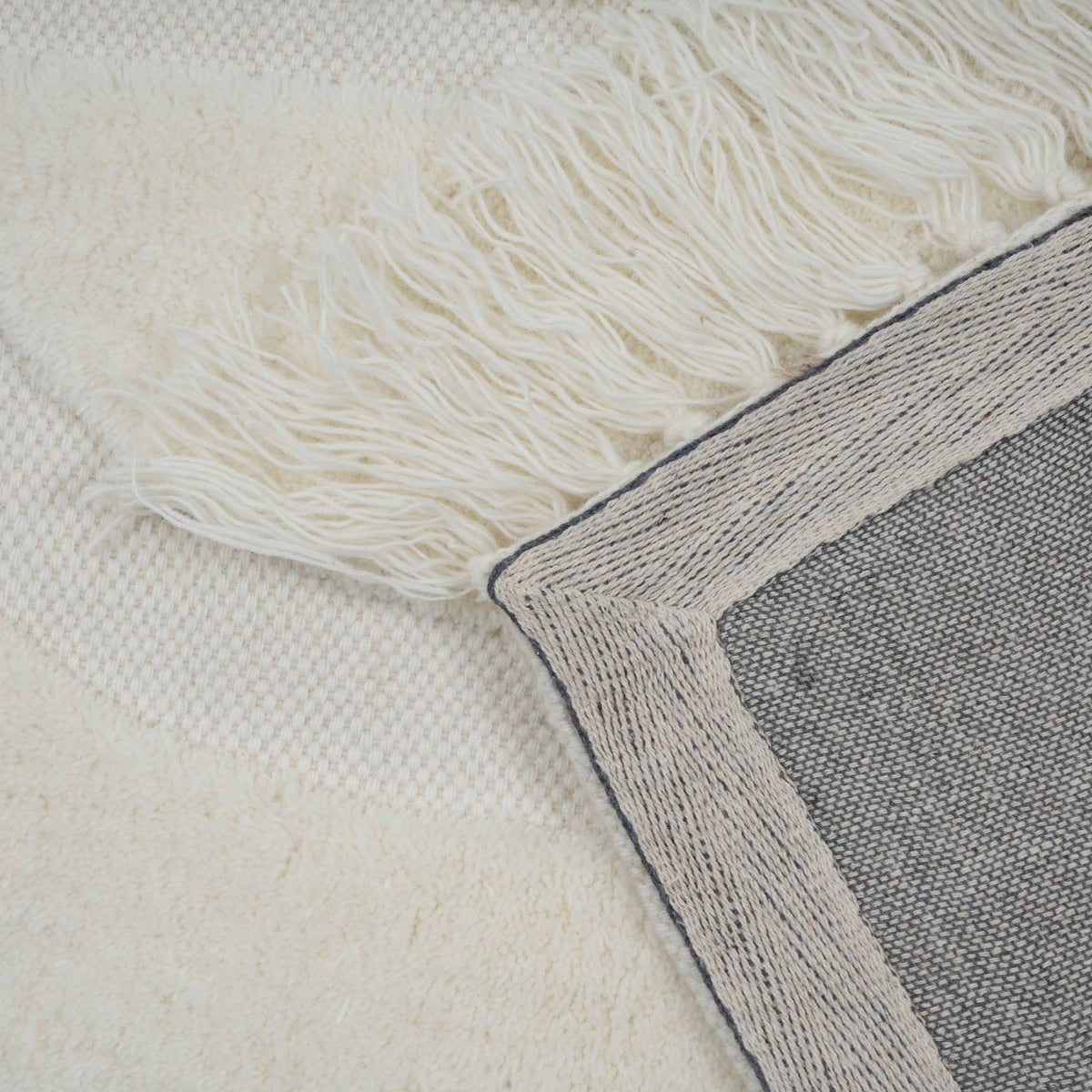 Tapis blanc Loop 8' x 10'