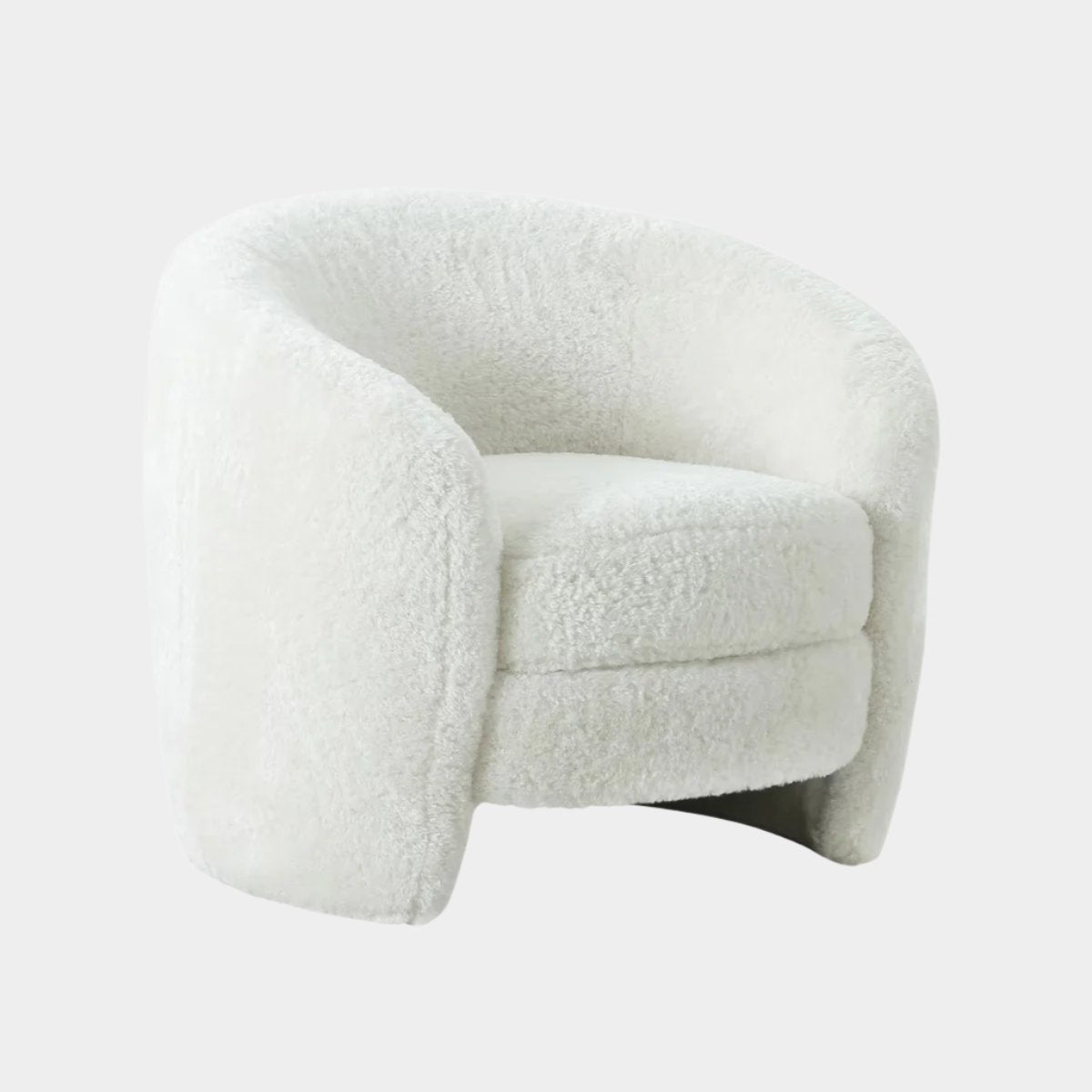 Dakota Faux Shearling Armchair