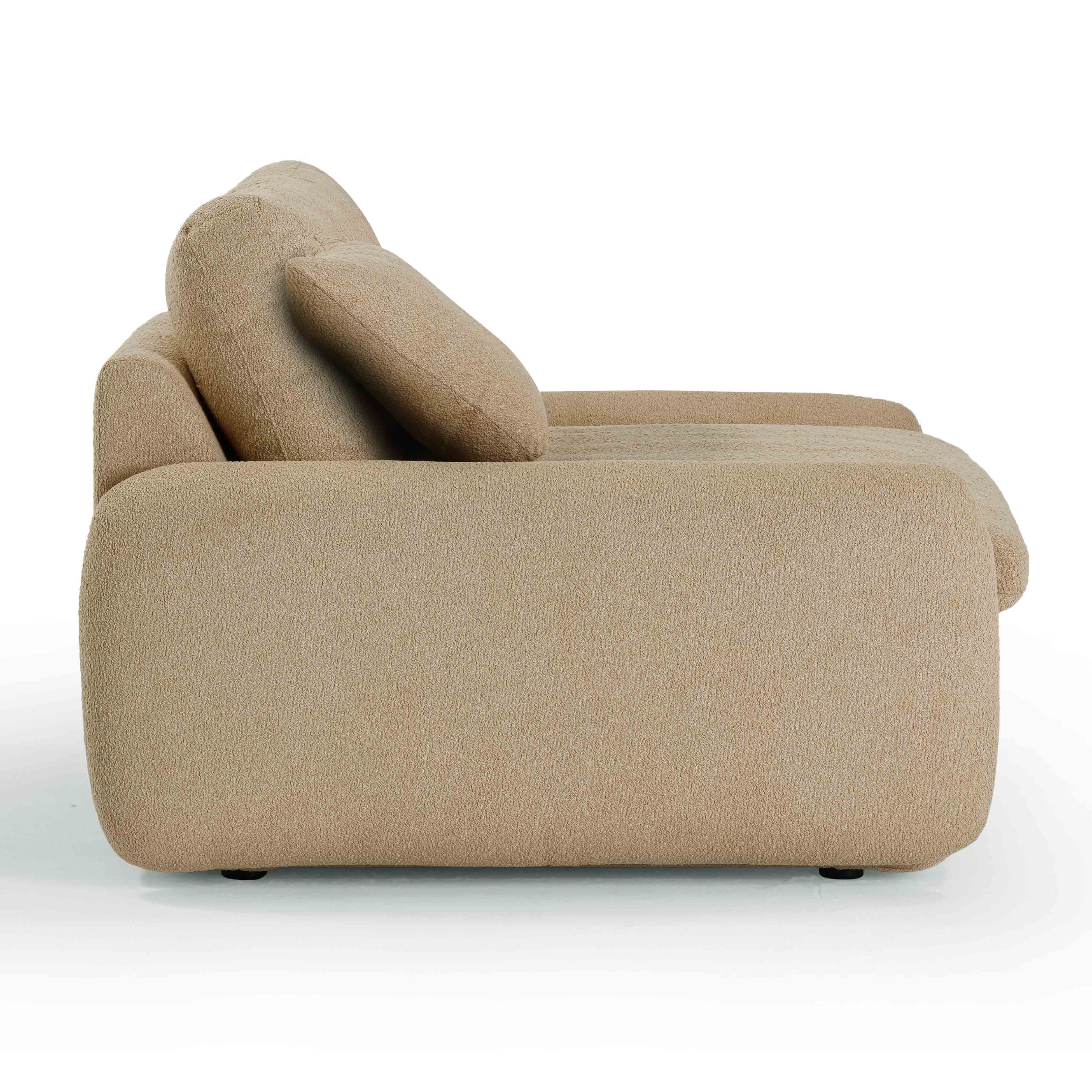 Rachelle Tan Contract-Grade Boucle Lounge Chair