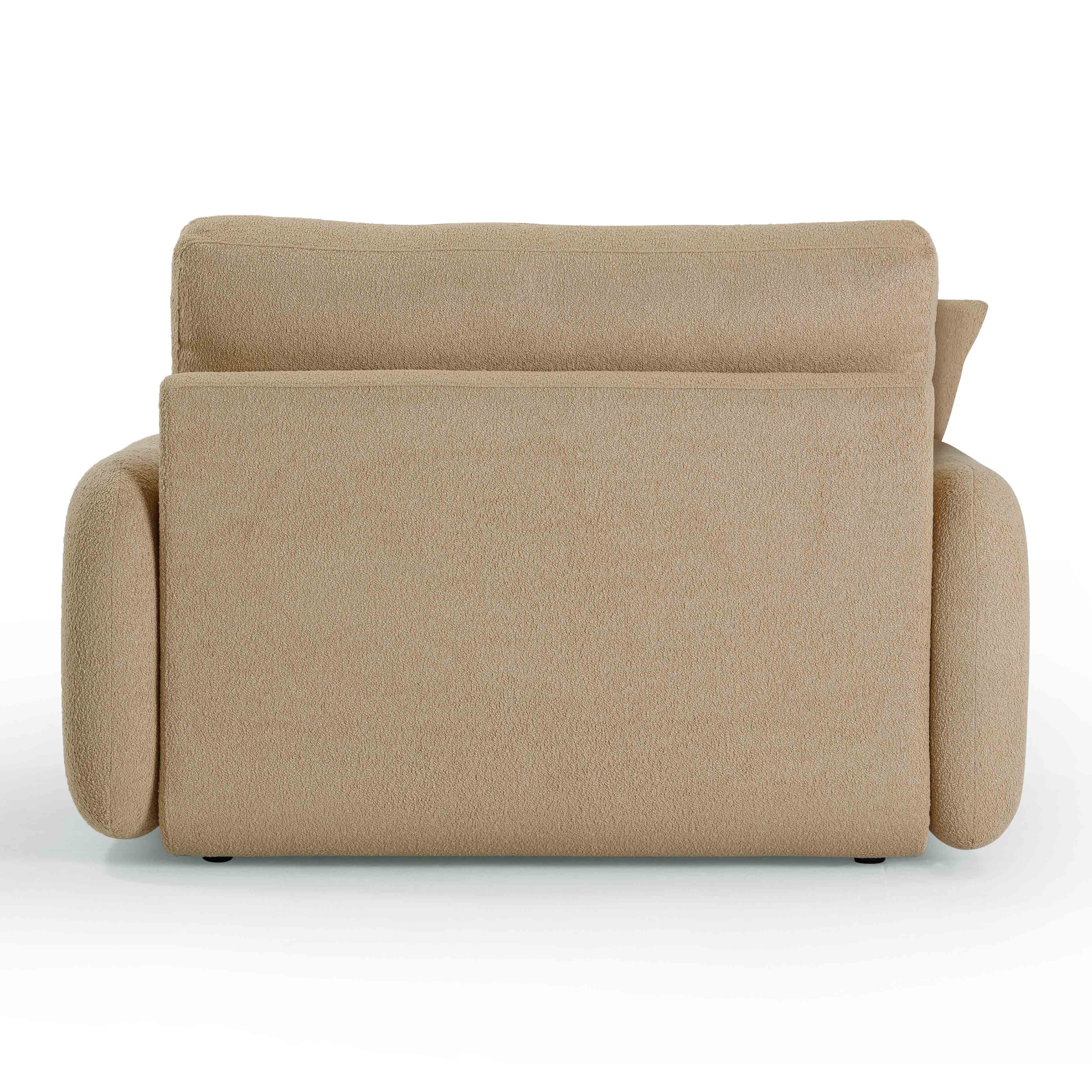 Rachelle Tan Contract-Grade Boucle Lounge Chair