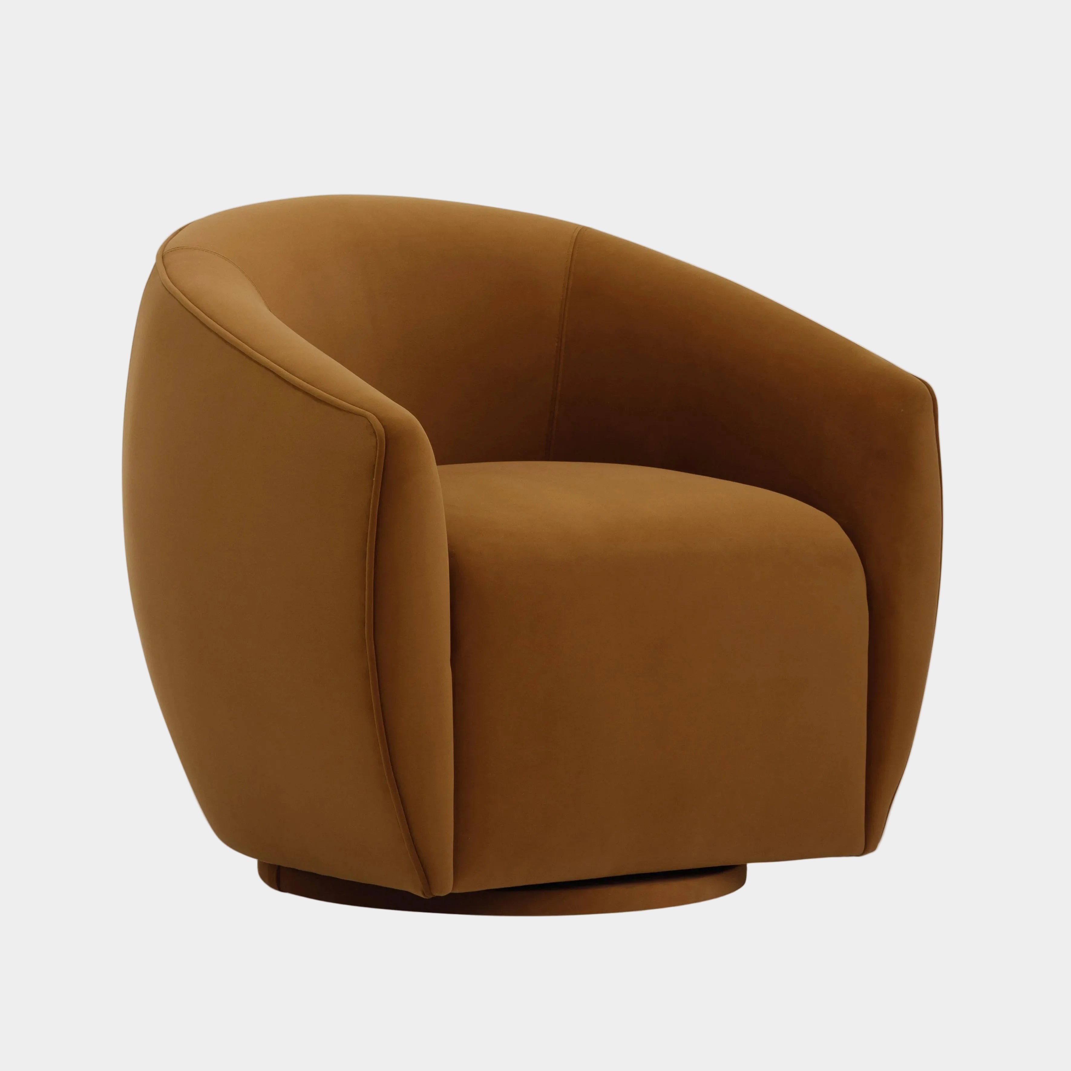 Jordan Performance Velvet Swivel Accent Chair