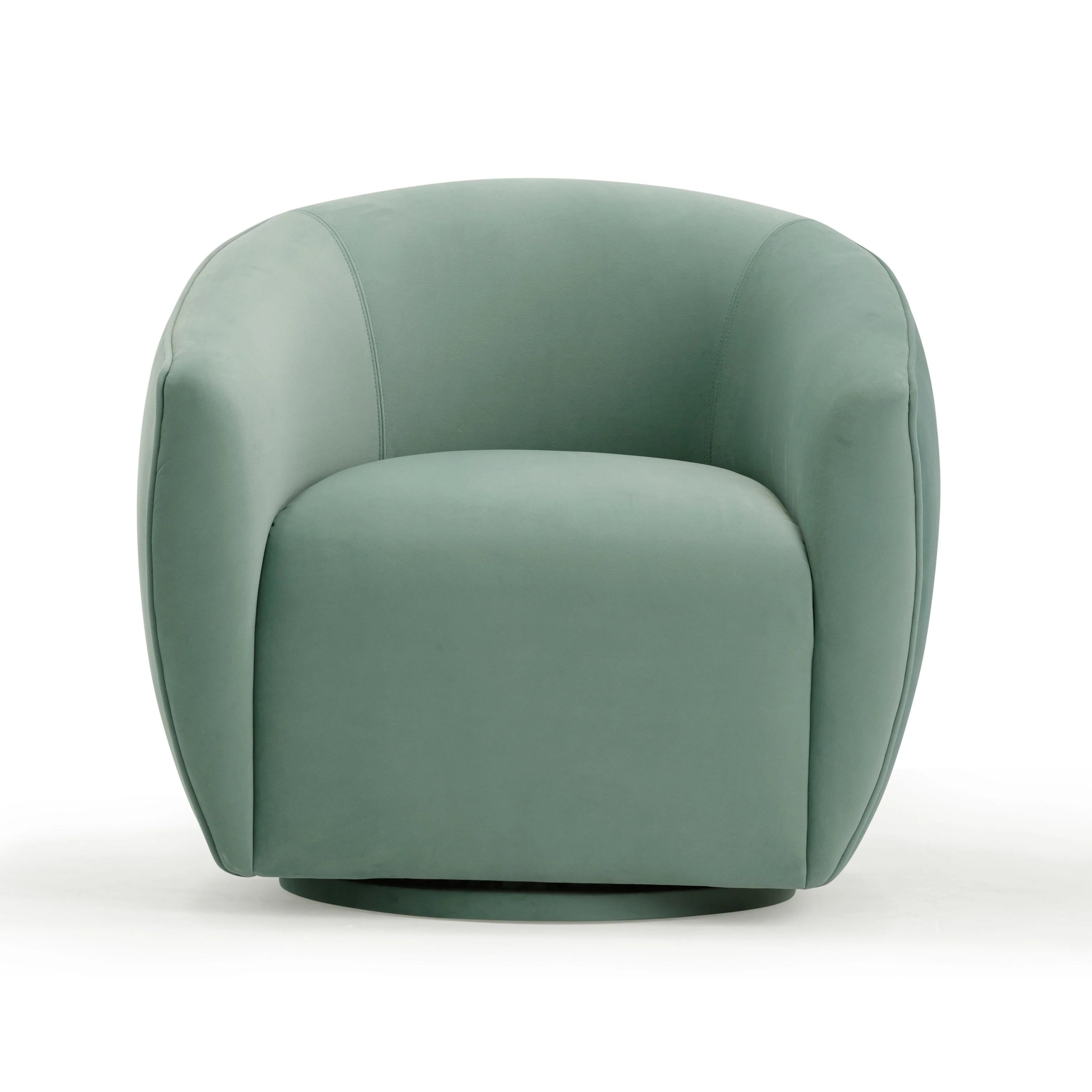 Jordan Performance Velvet Swivel Accent Chair
