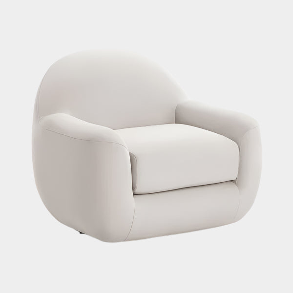 Tiago Velvet Swivel Chair