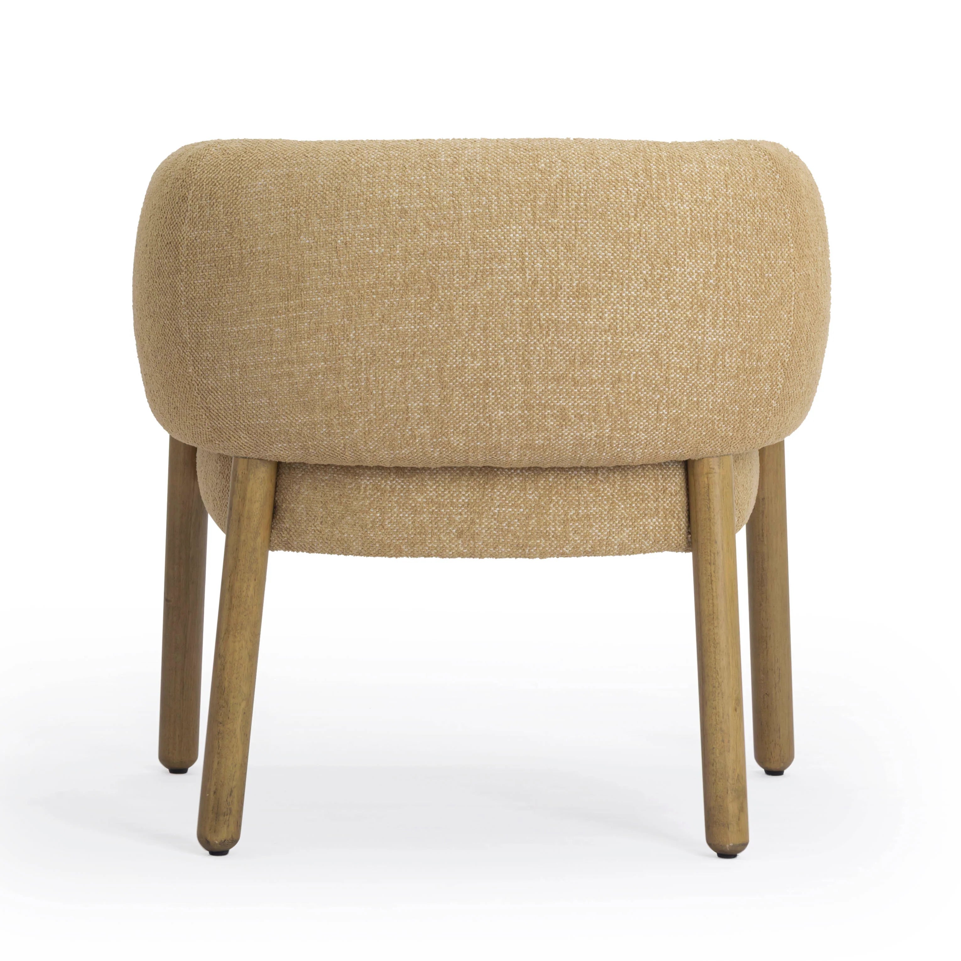 Foxy Textured Performance Fabric Accent Chair