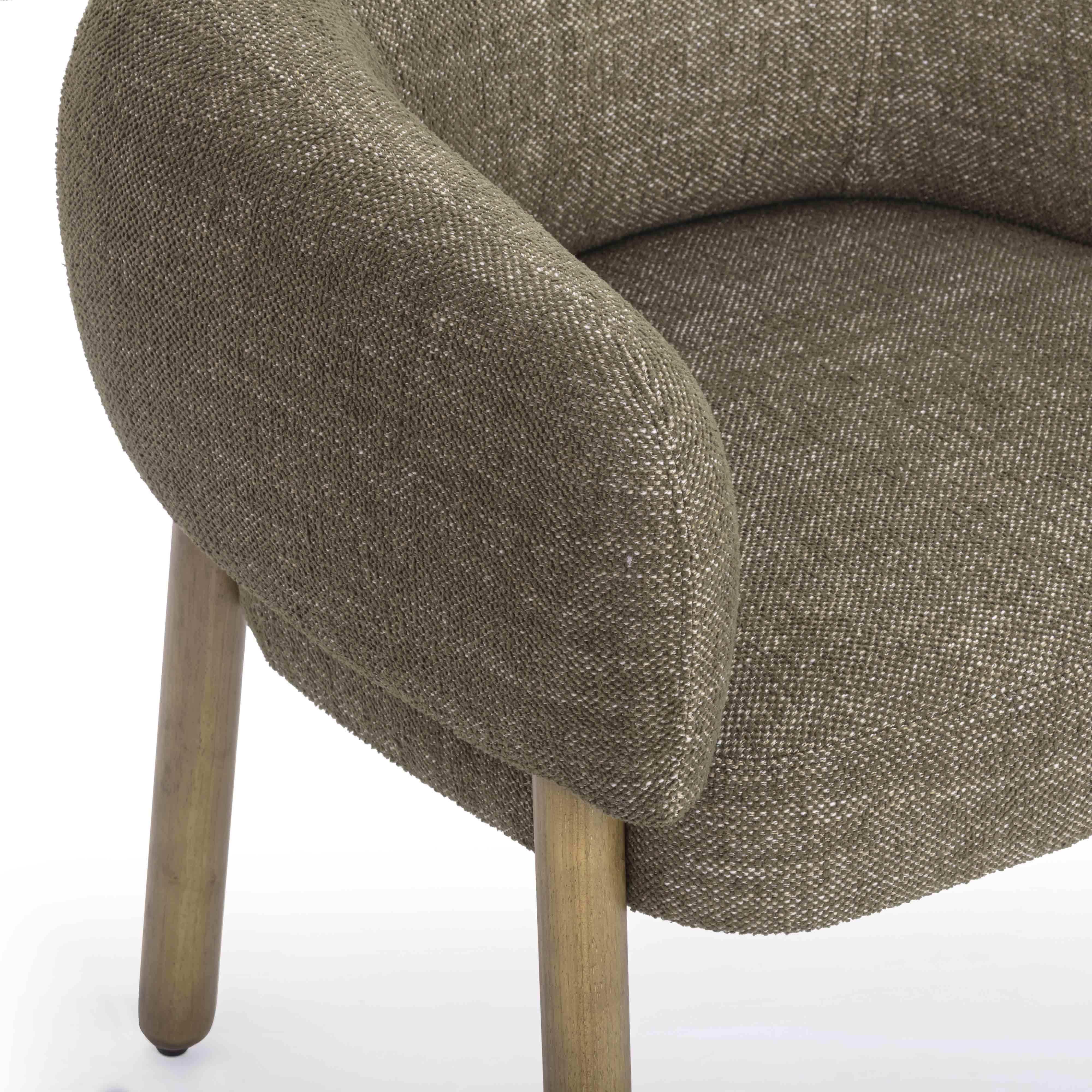 Foxy Textured Performance Fabric Accent Chair