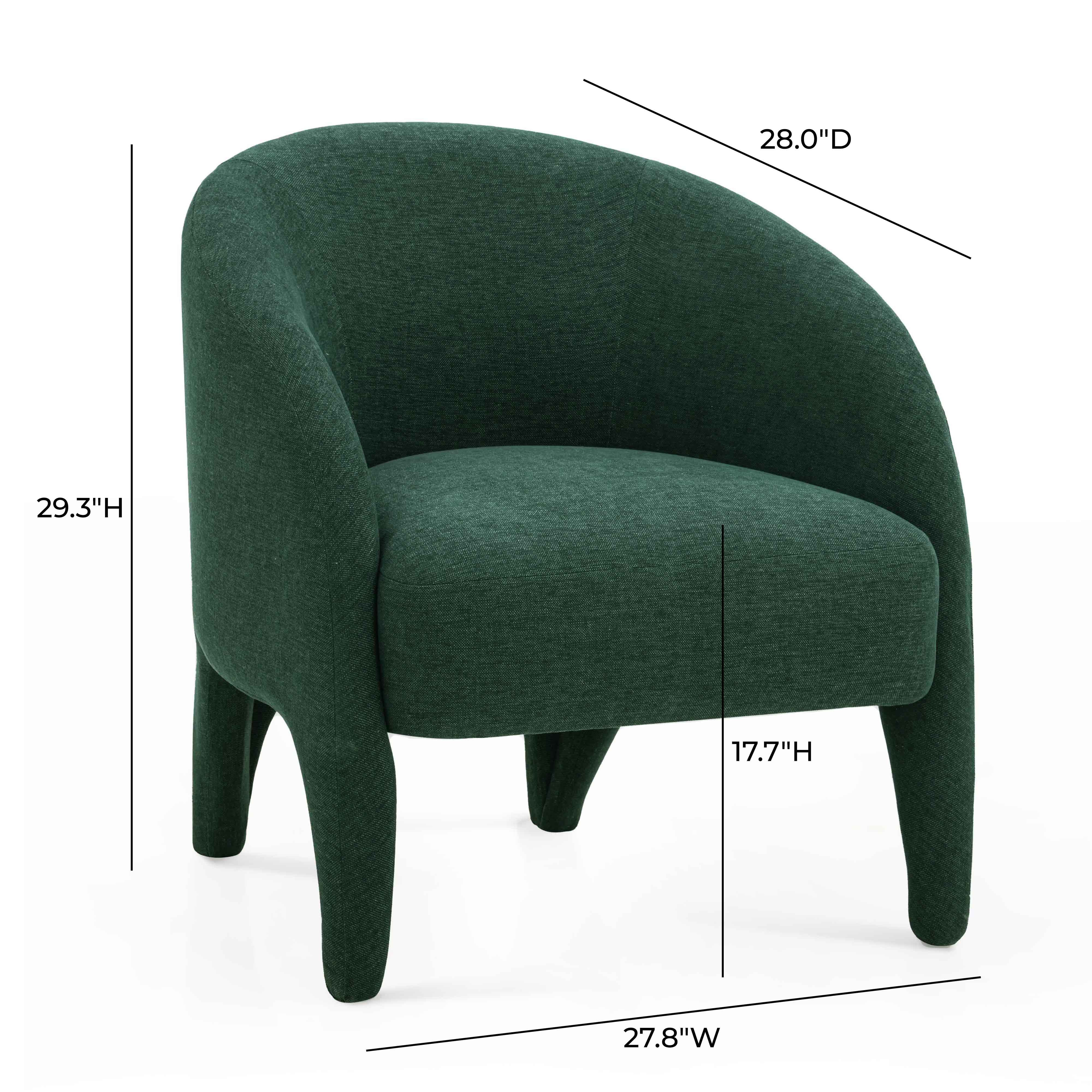 Kris Contract-Grade Chenille Accent Chair