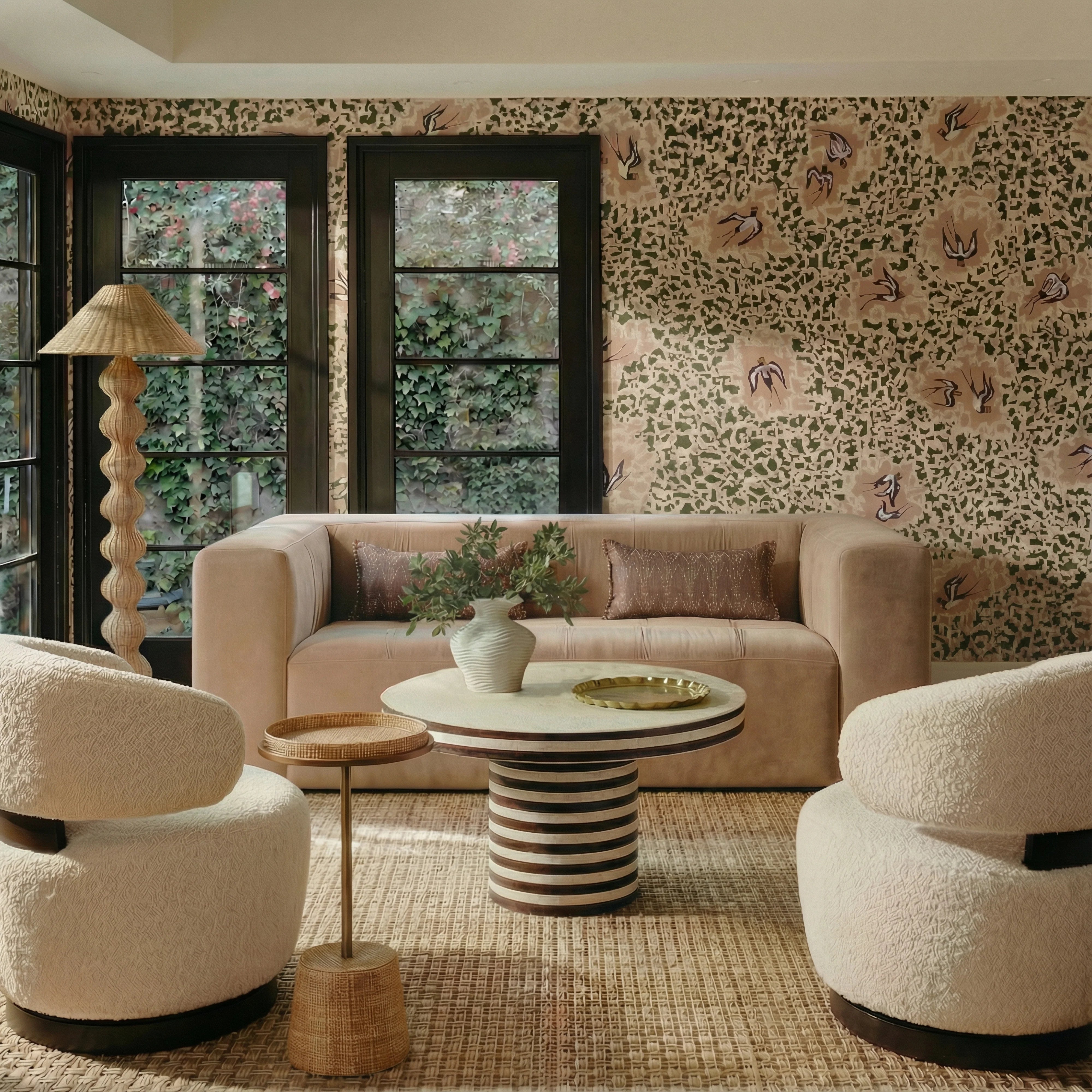 Alder 89" Upcycled Contract-Grade Chenille Sofa