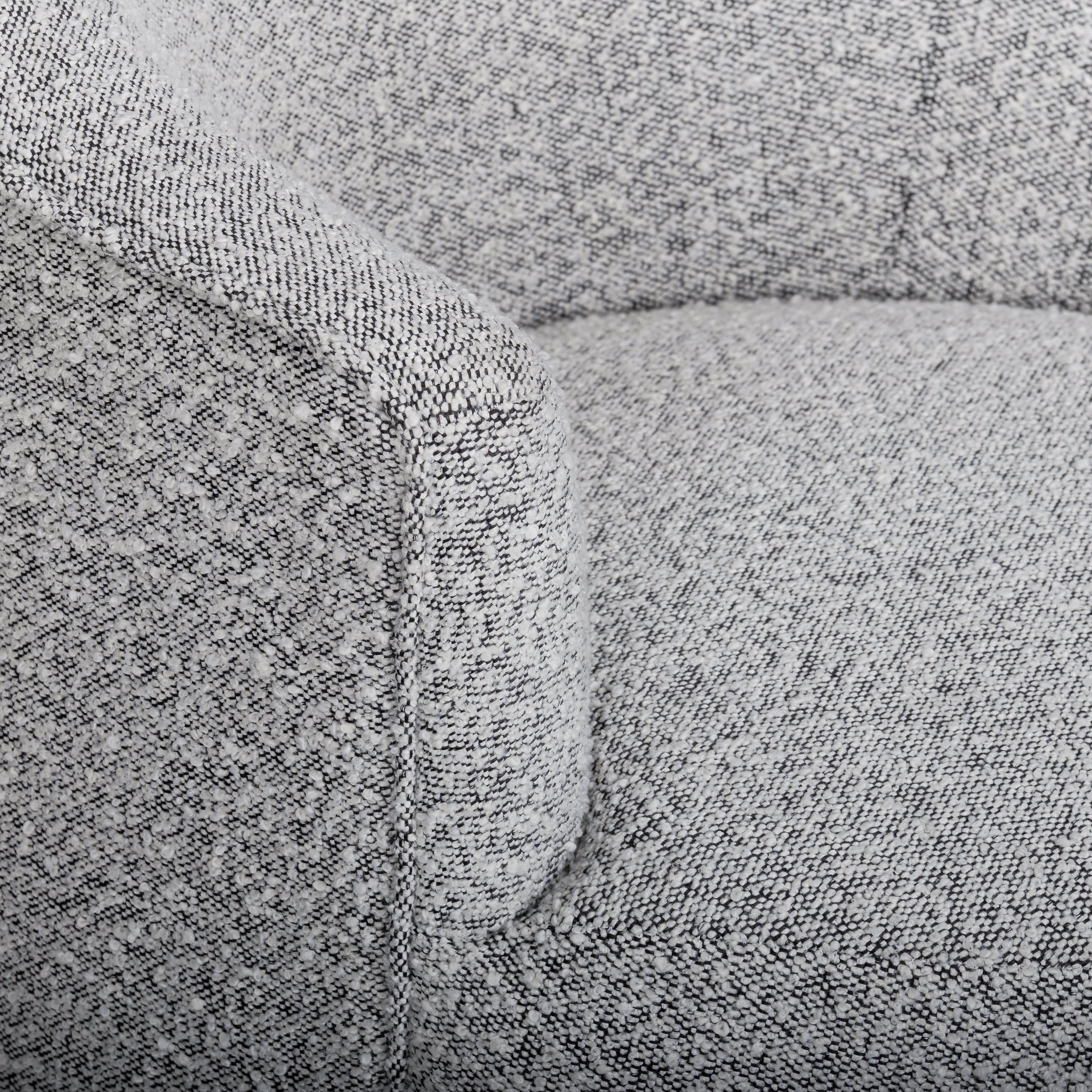 Chaise pivotante Skyla Cream Boucle