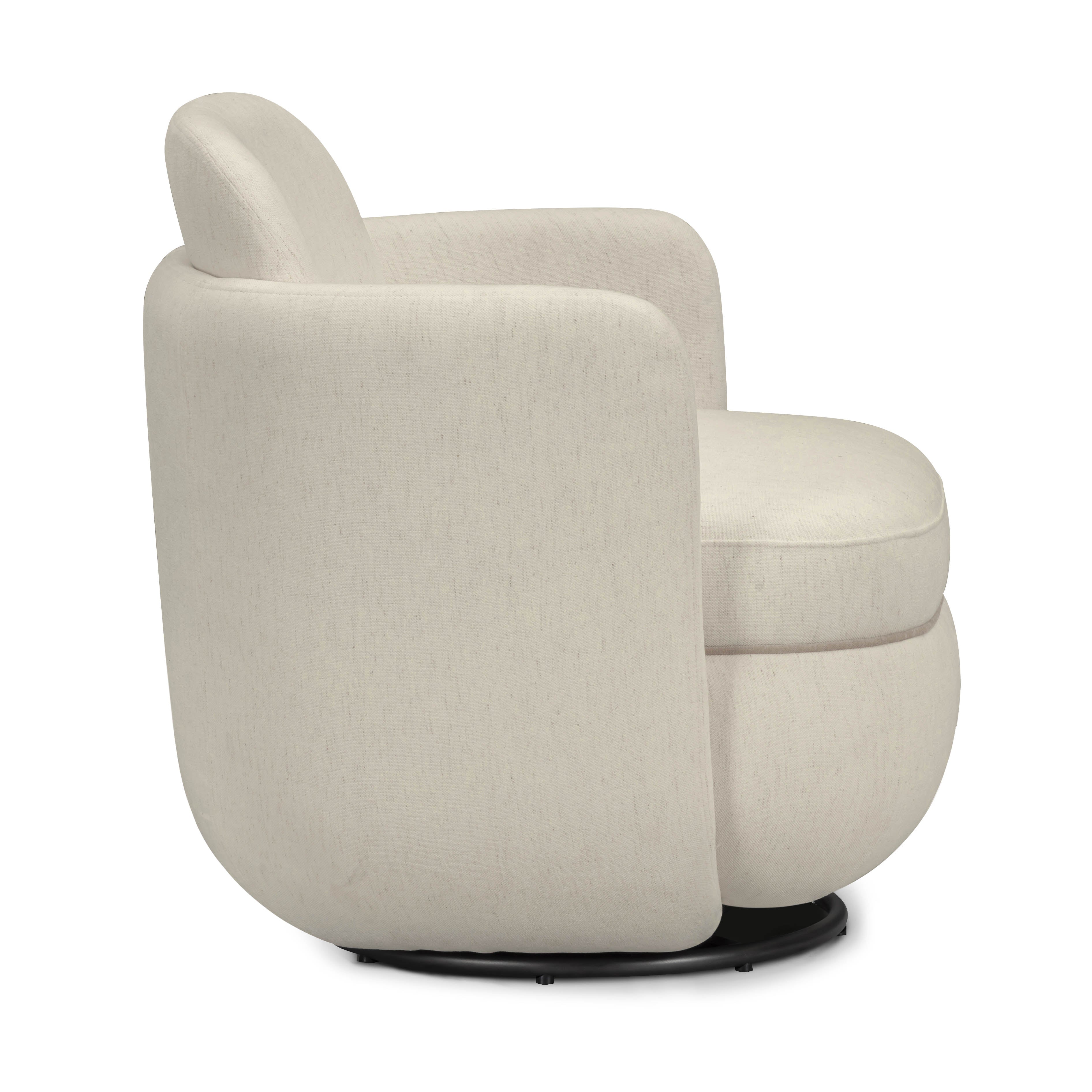 Wolfie Performance Chenille Swivel Accent Chair